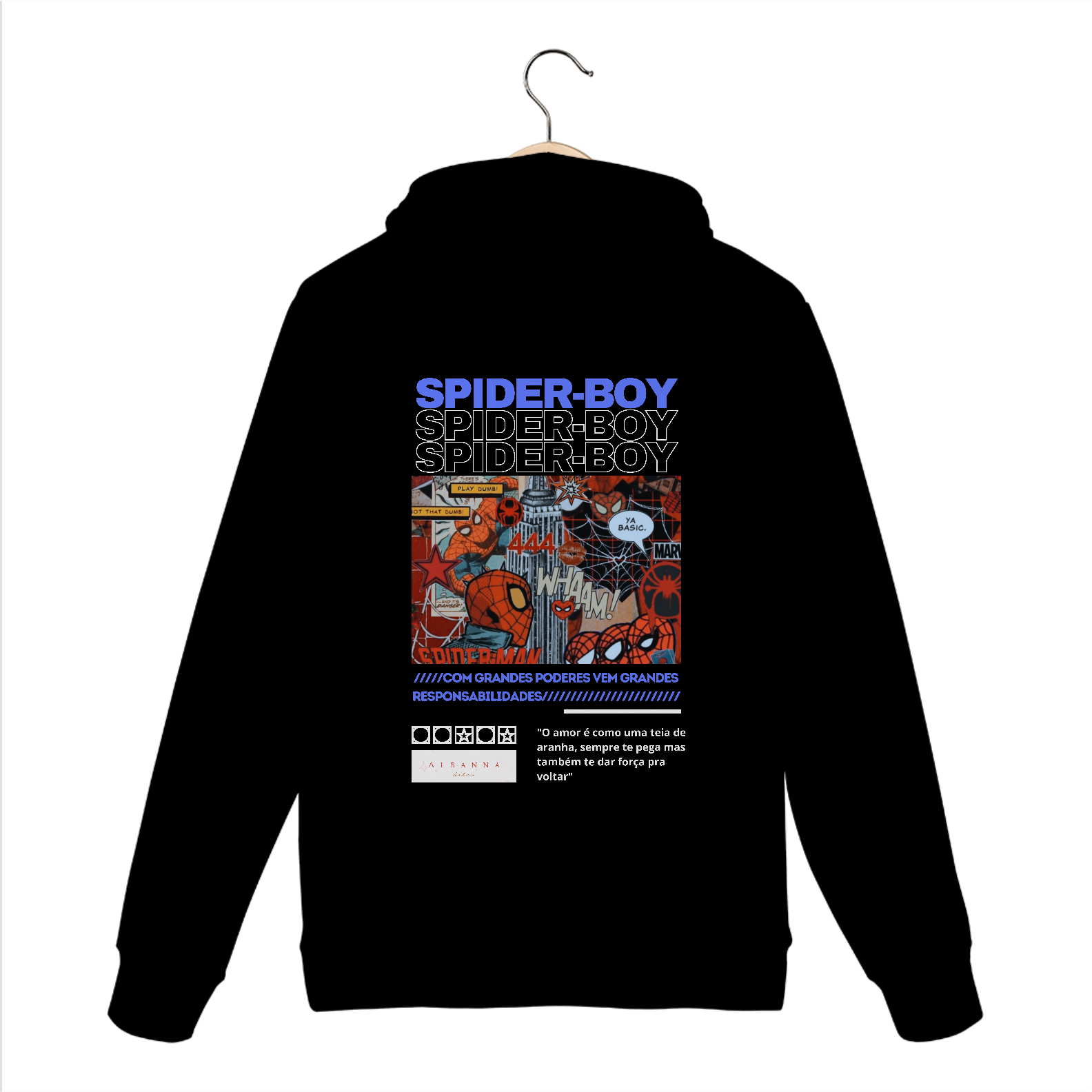 Moletom Spider-Boy