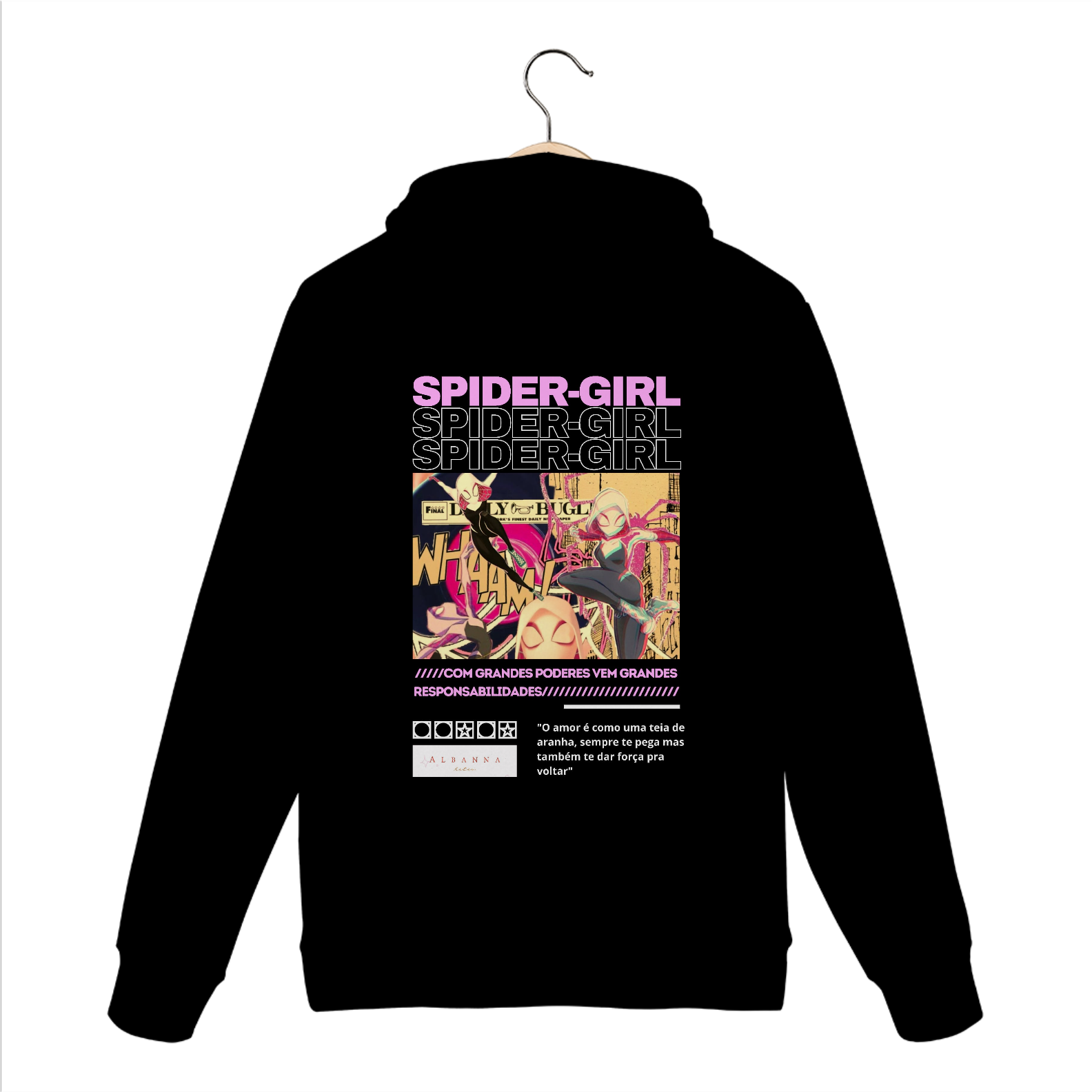 Moletom Spider-Girl