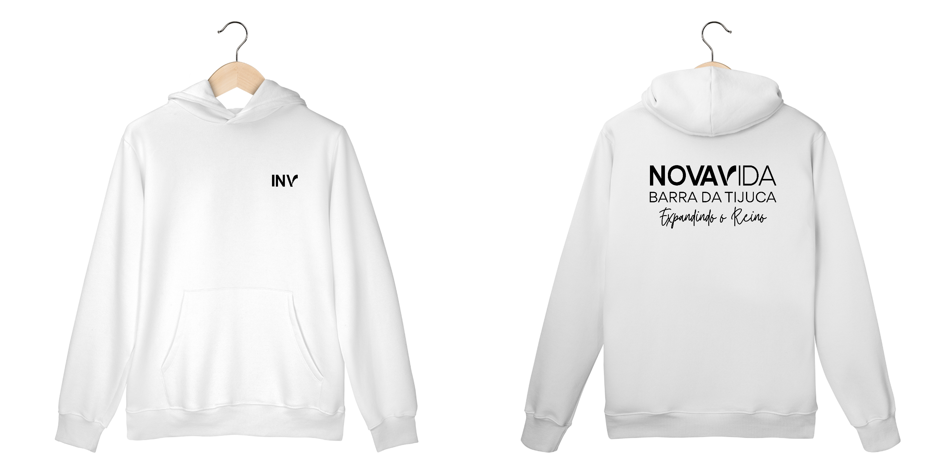 Moletom Canguru Claro INV