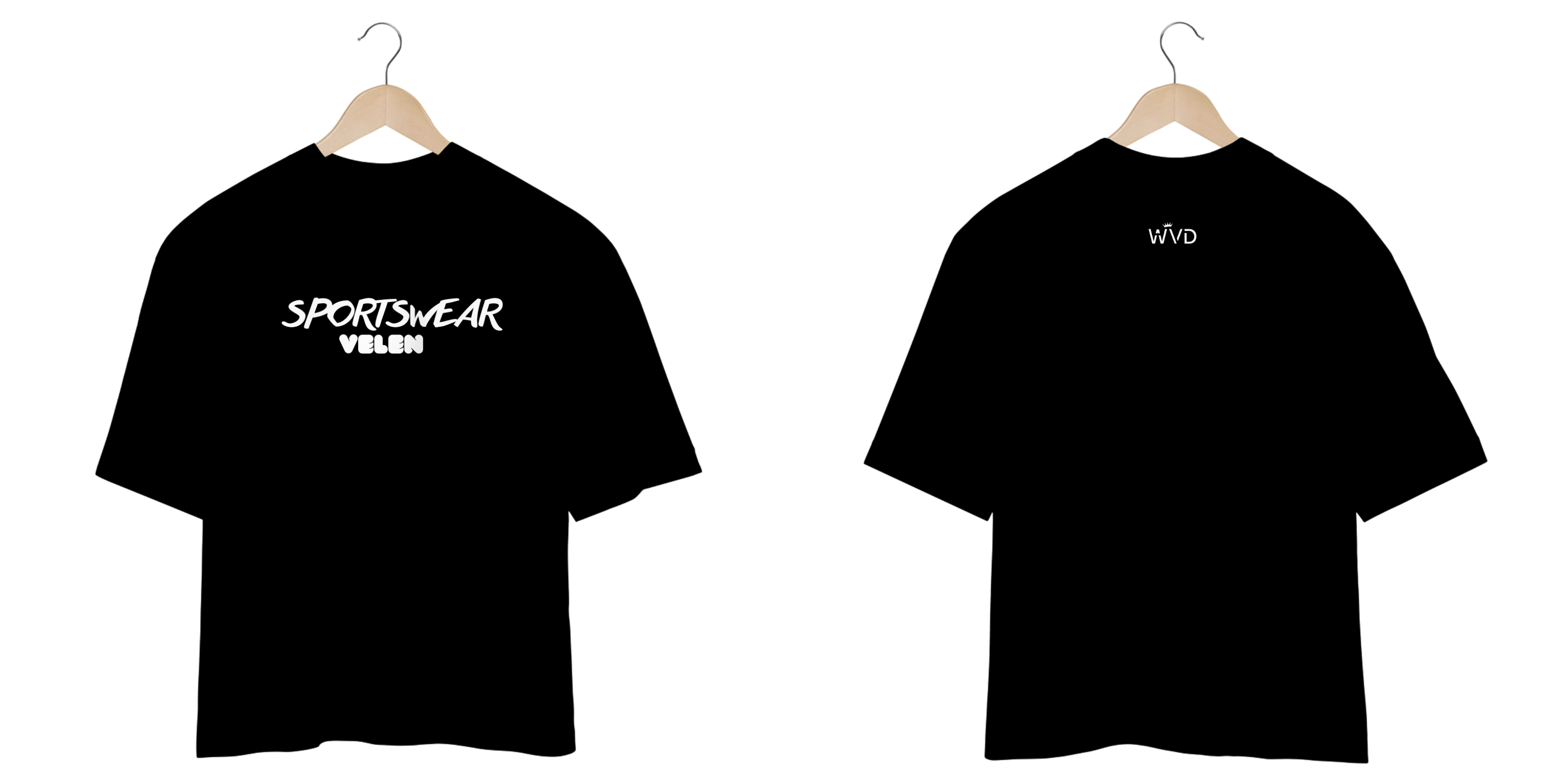 CAMISA OVERSIZED SPORTWEAR VELEN PRETA