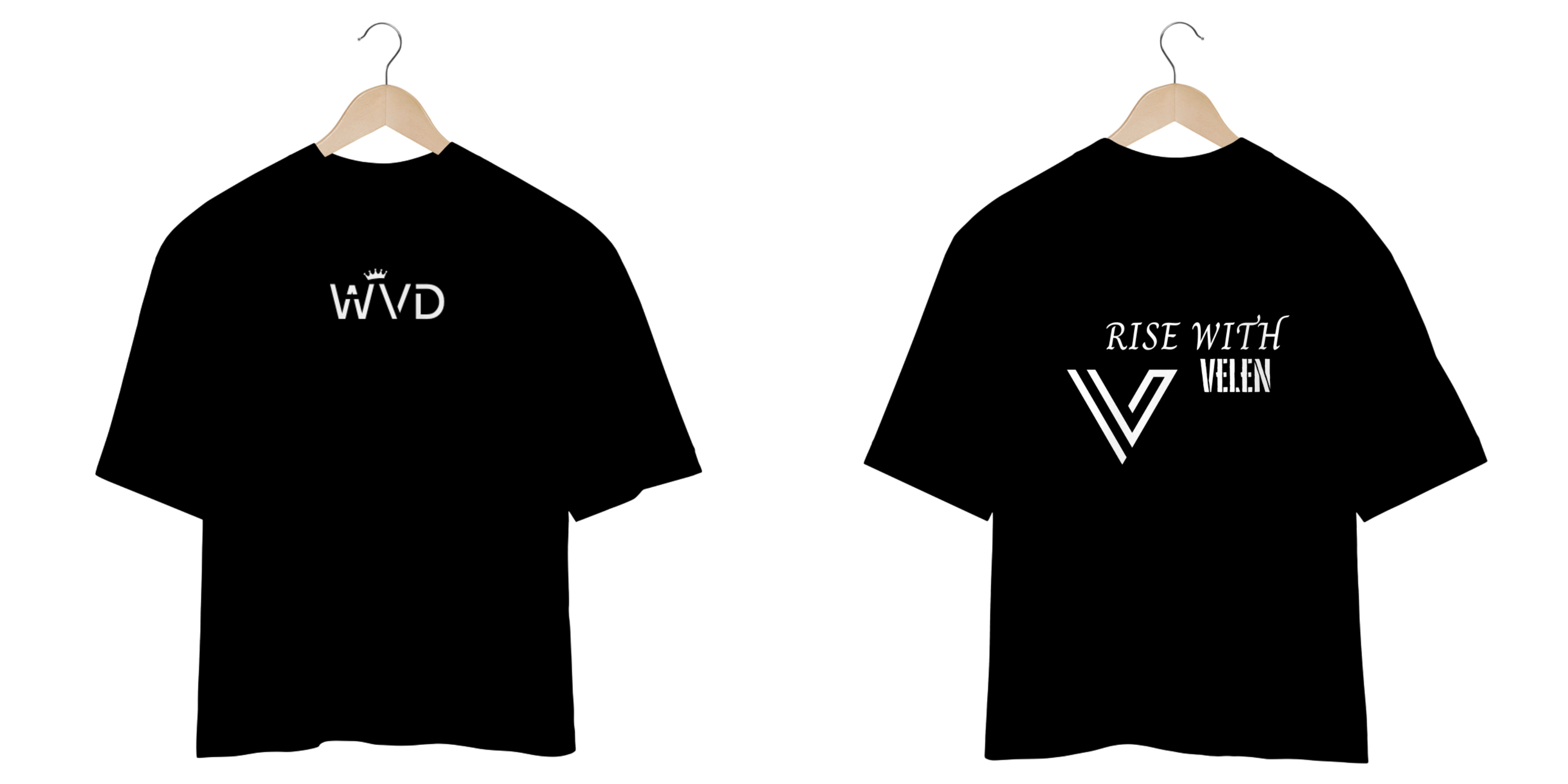 CAMISA OVERSIZED  RISE VELEN PRETA