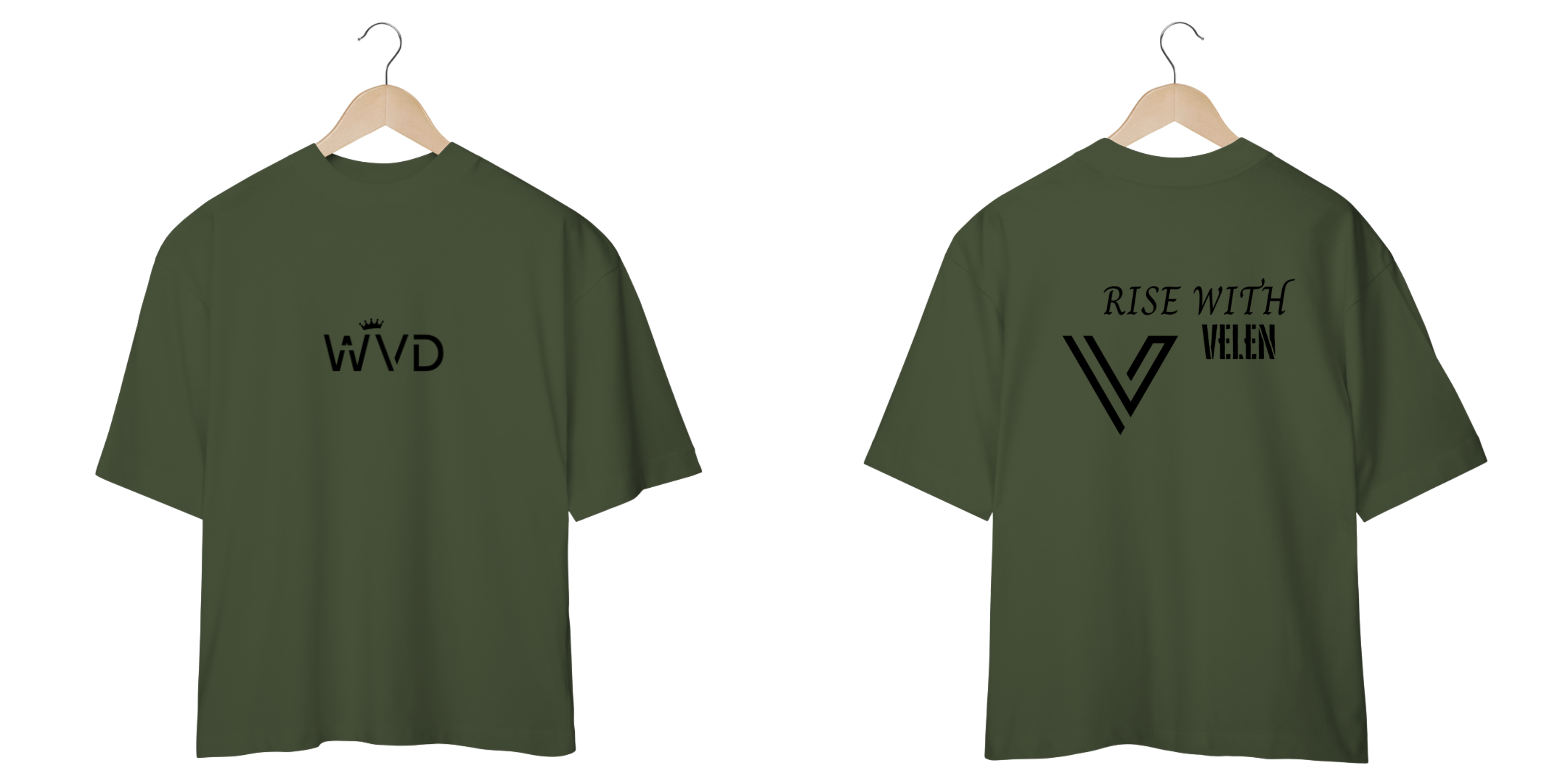 CAMISA OVERSIZED  RISE VELEN VERDE