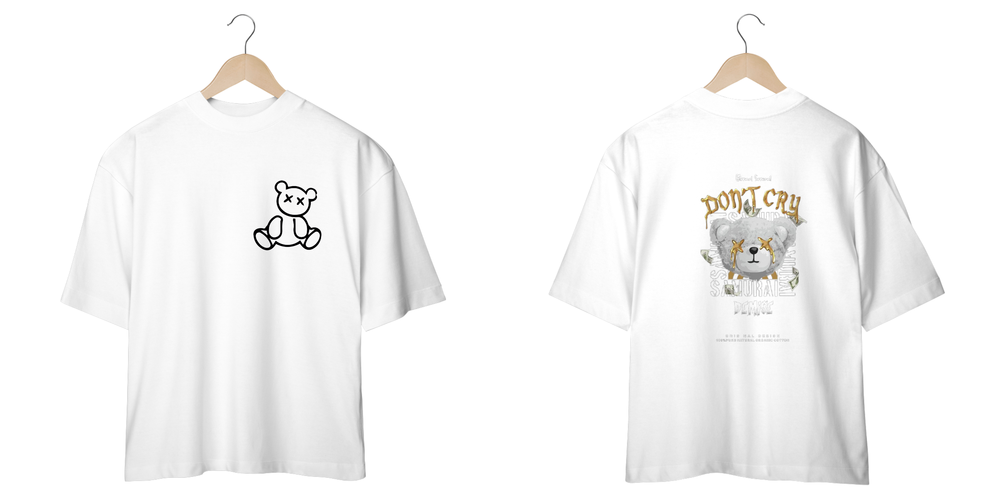 Camisa Bear - Don't Cry 