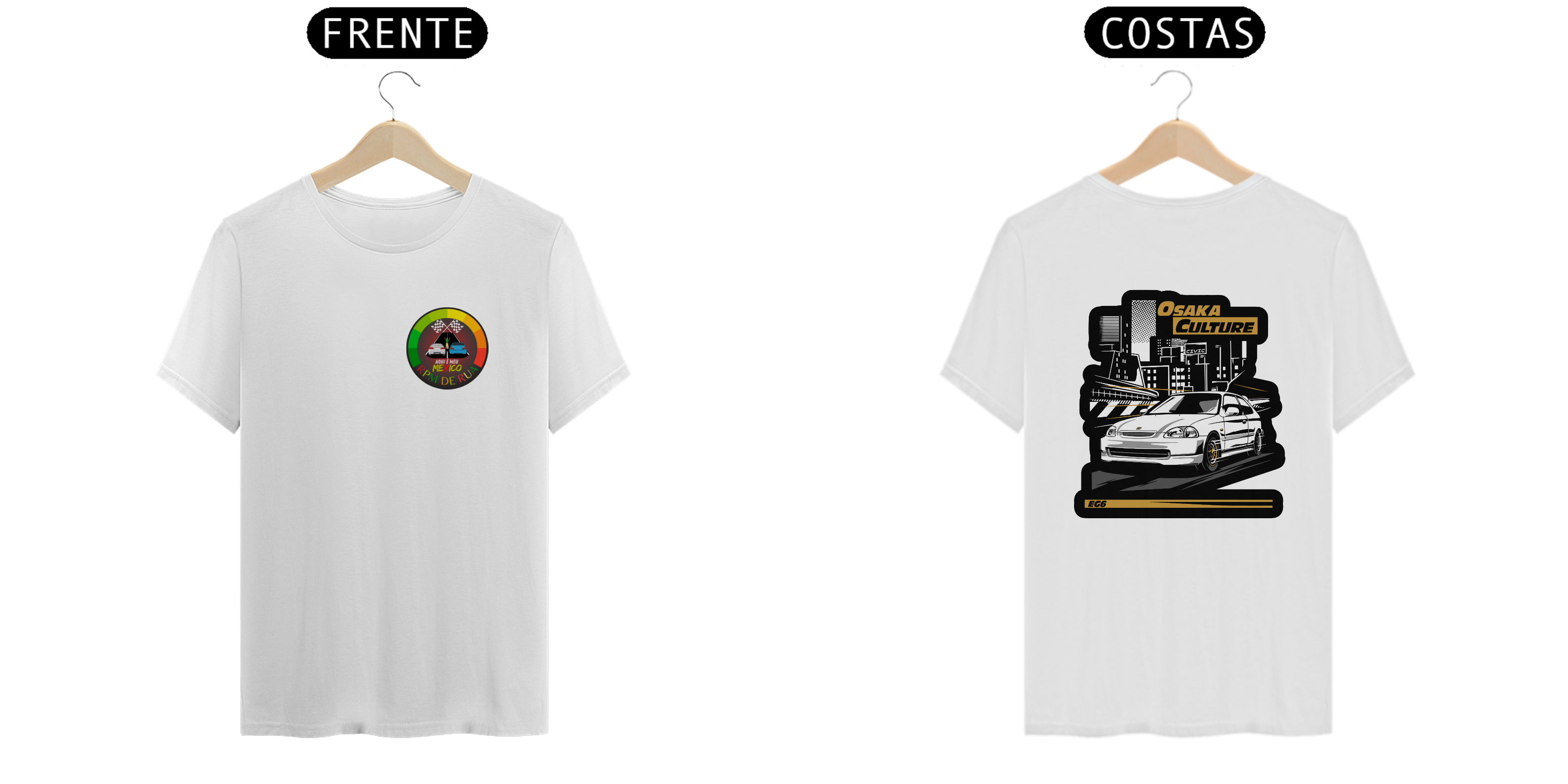 Camisa RPM DE RUA  honda