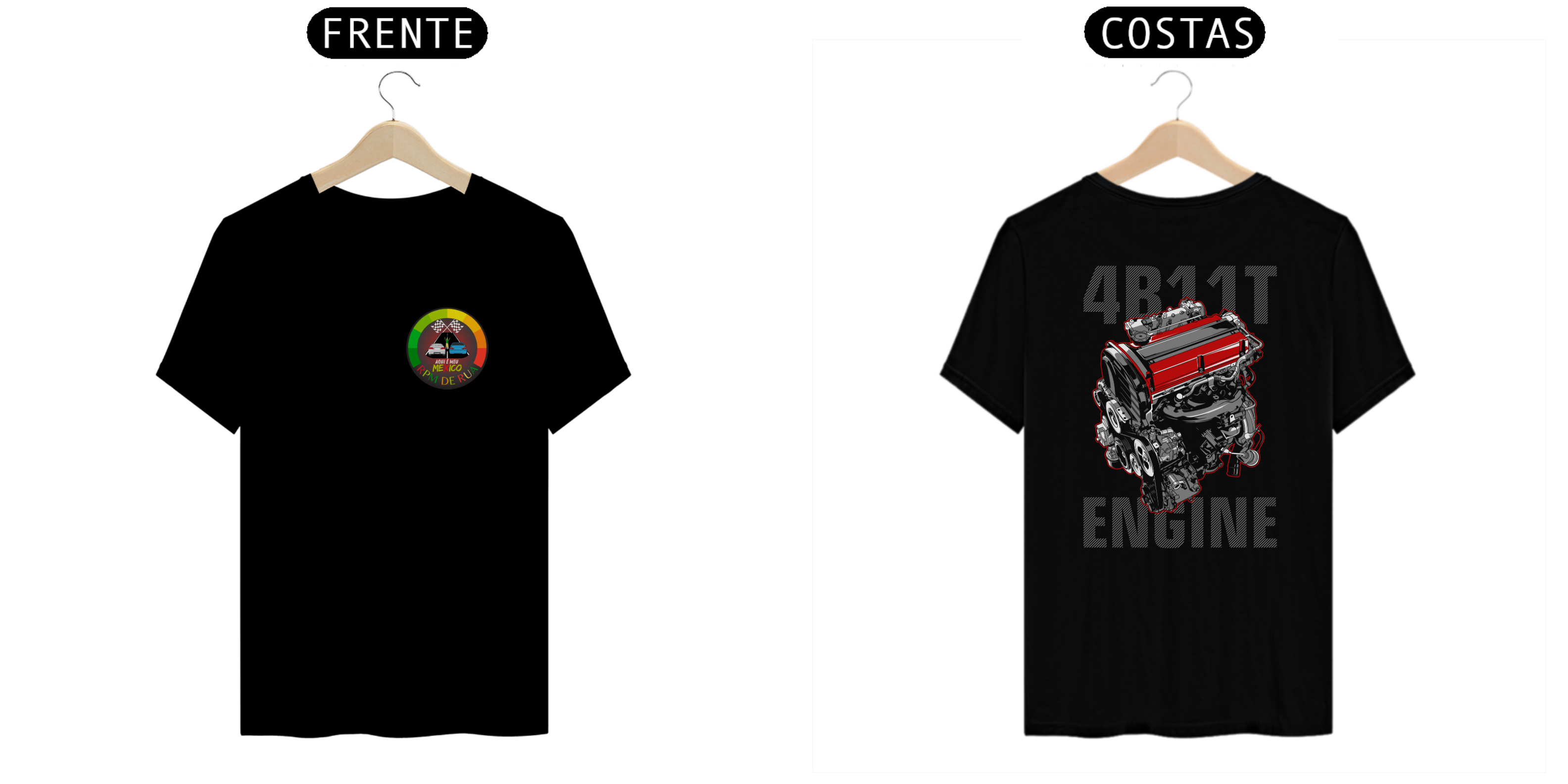 Nome do produto: Camisa RPM DE RUA engine