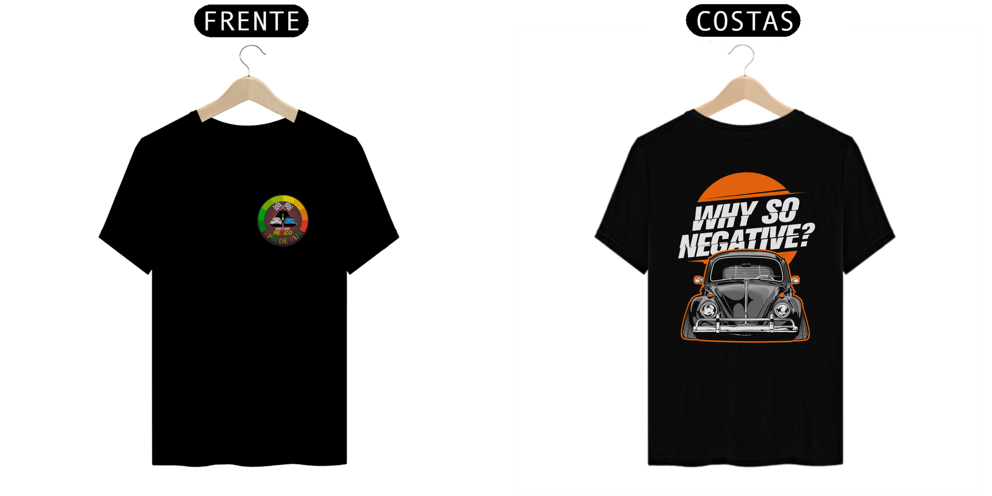 Camisa RPM DE RUA fusca