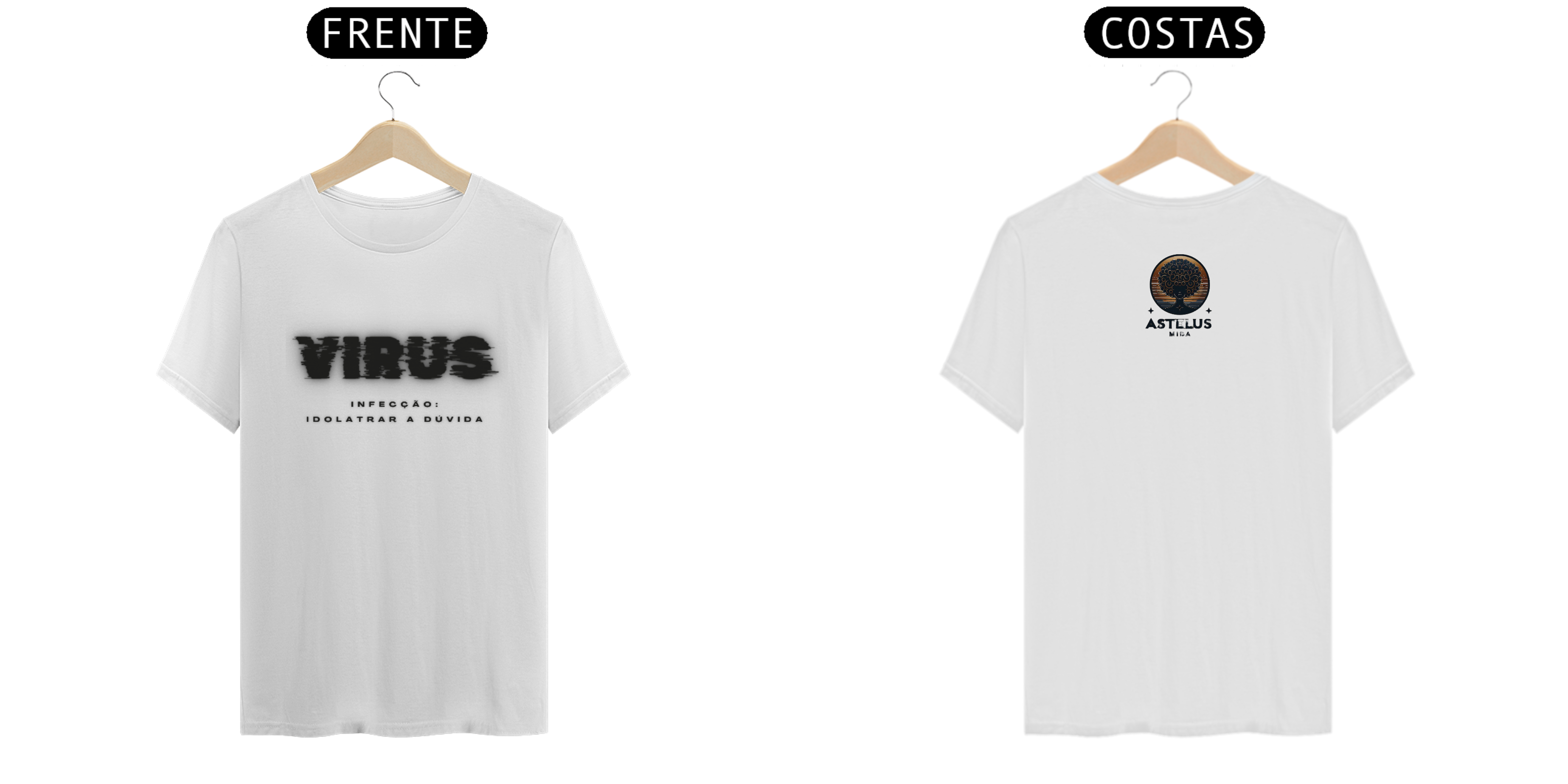Camiseta Vírus