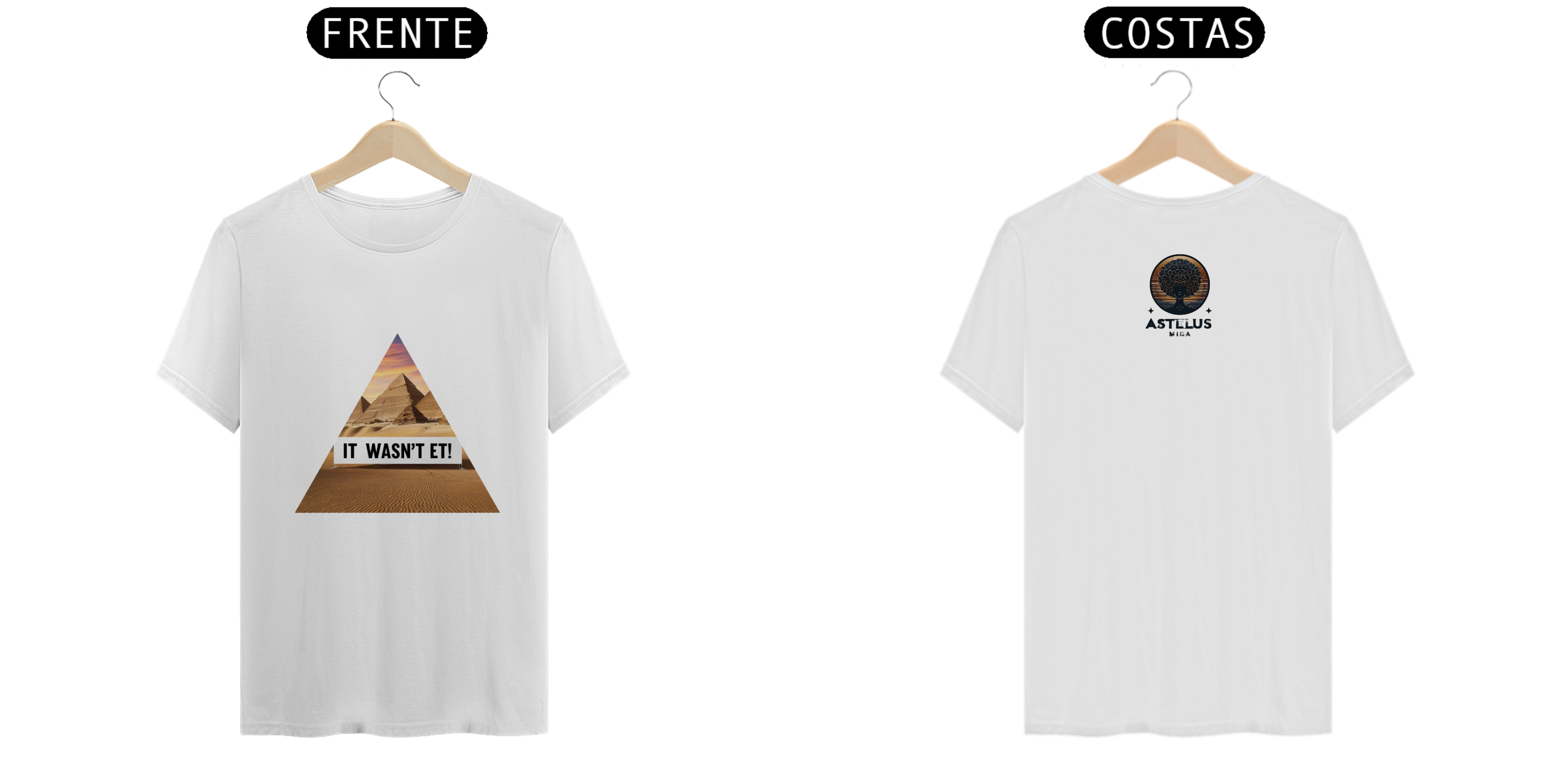 Camiseta Não foi E.T