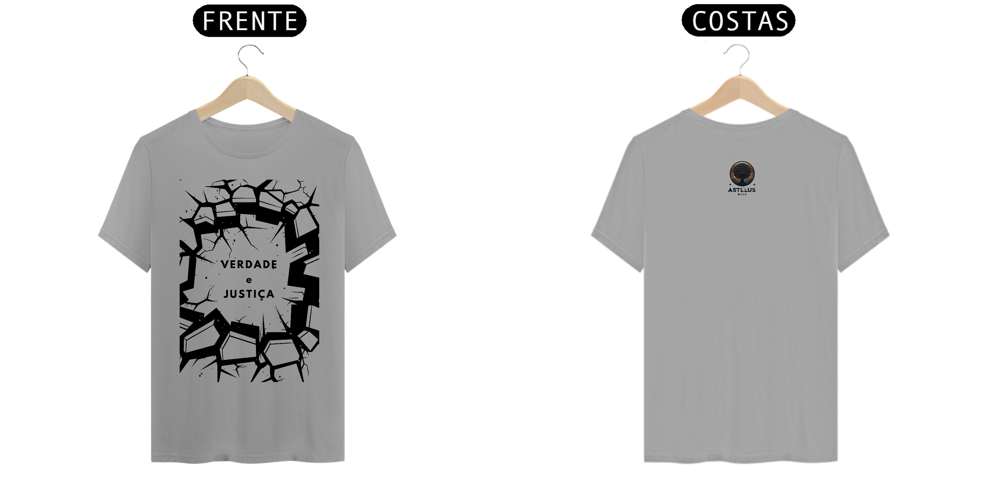 Camiseta Verdade e Justiça | Coleção 