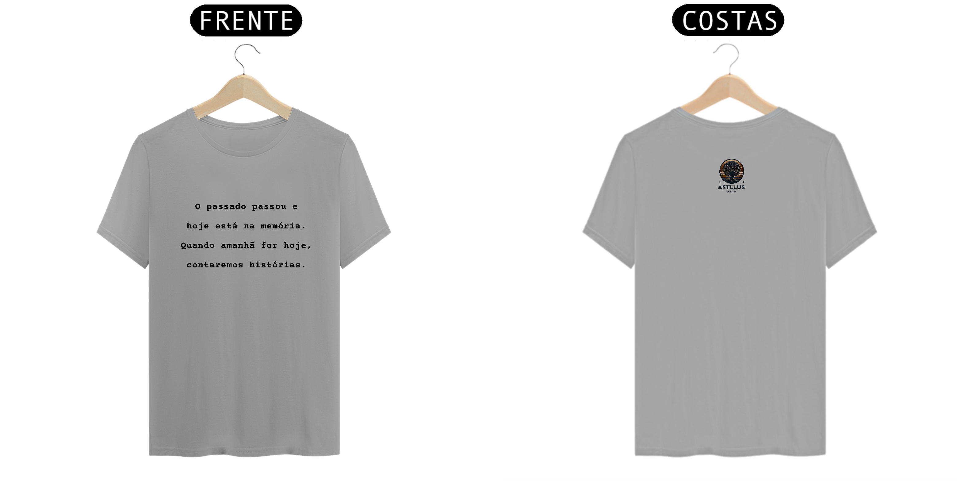 Camiseta O passado | Coleção 