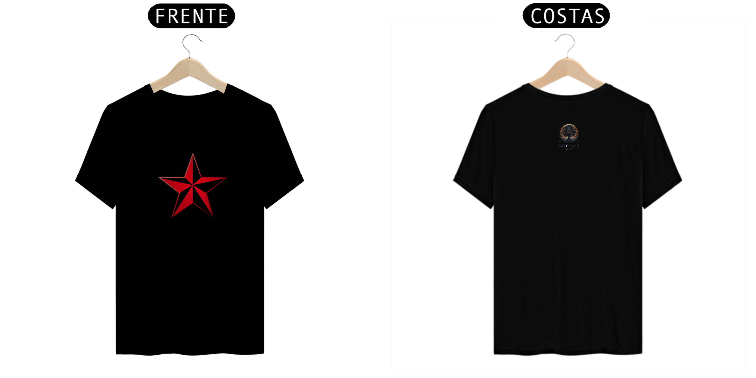 Camiseta Estrela Vermelha | Coleção 