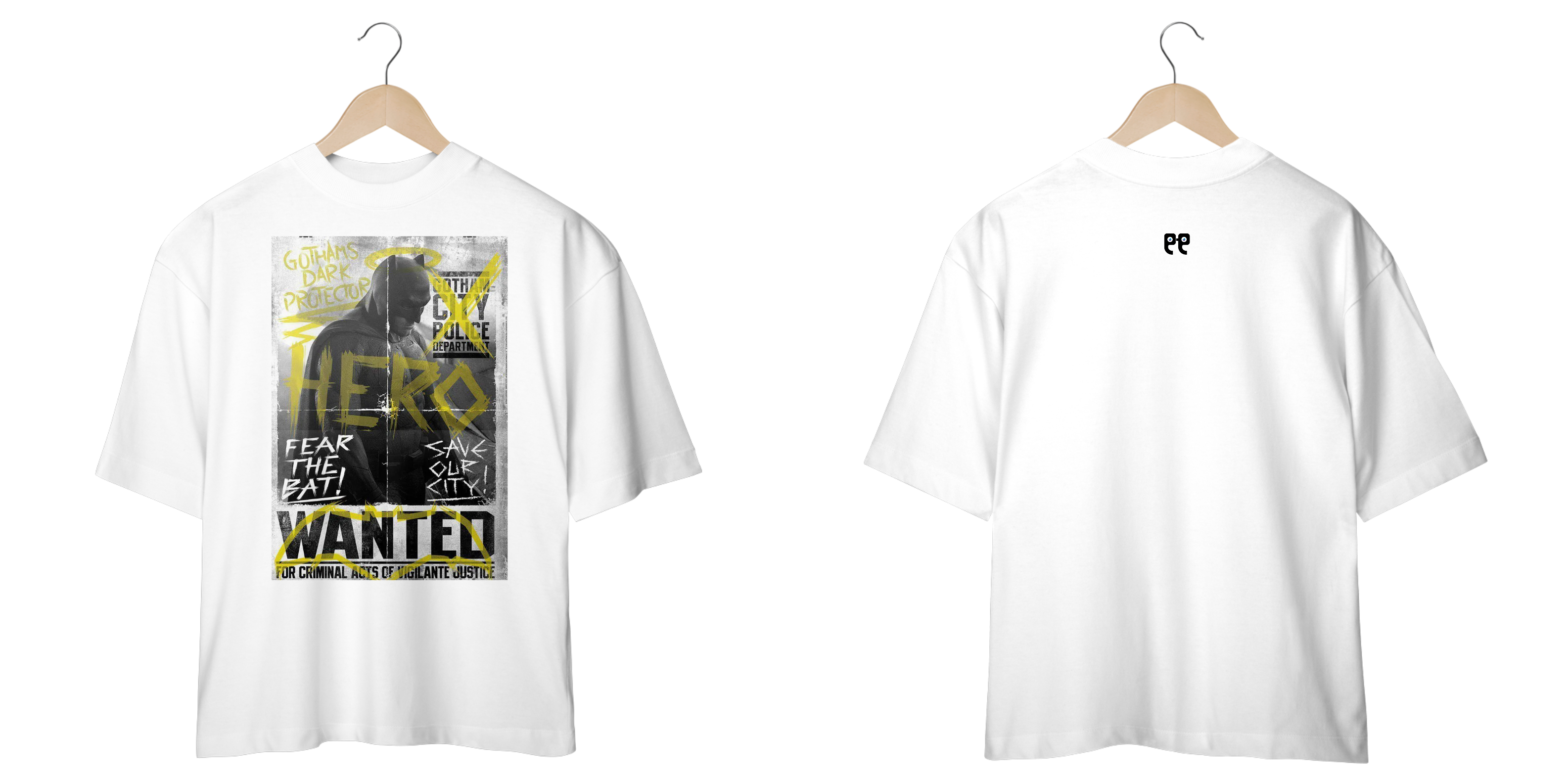 Camiseta Oversized - Batman Wanted