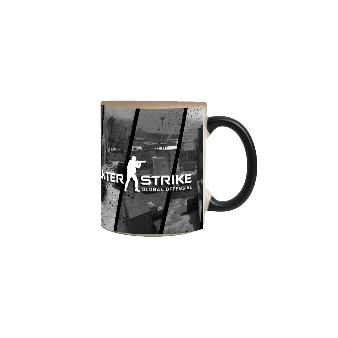 Nome do produto: Caneca Magica - Counter Strike GO