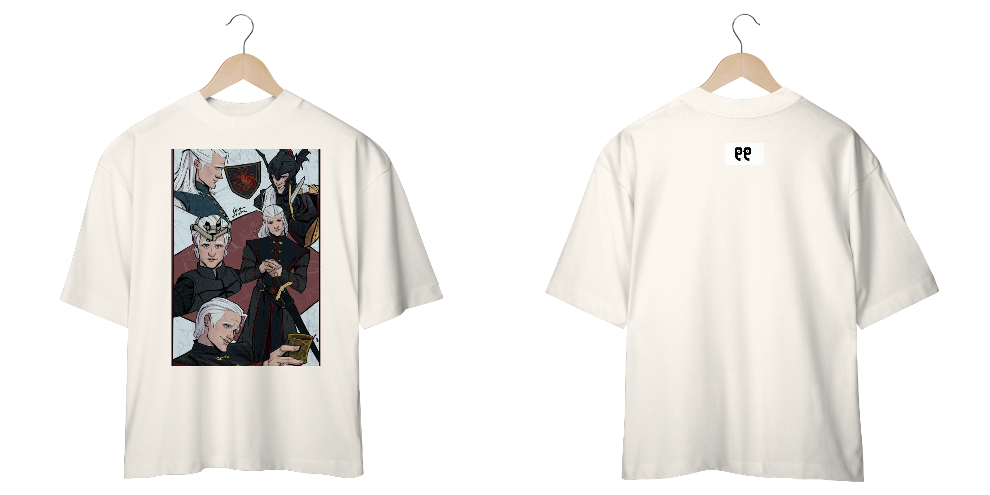 Camiseta Oversized - House Of The Dragon - Daemon 