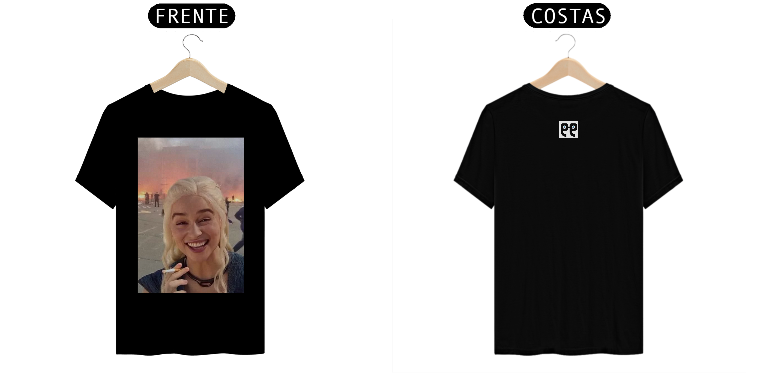 T-Shirt Prime - GOT - Daenerys fogo