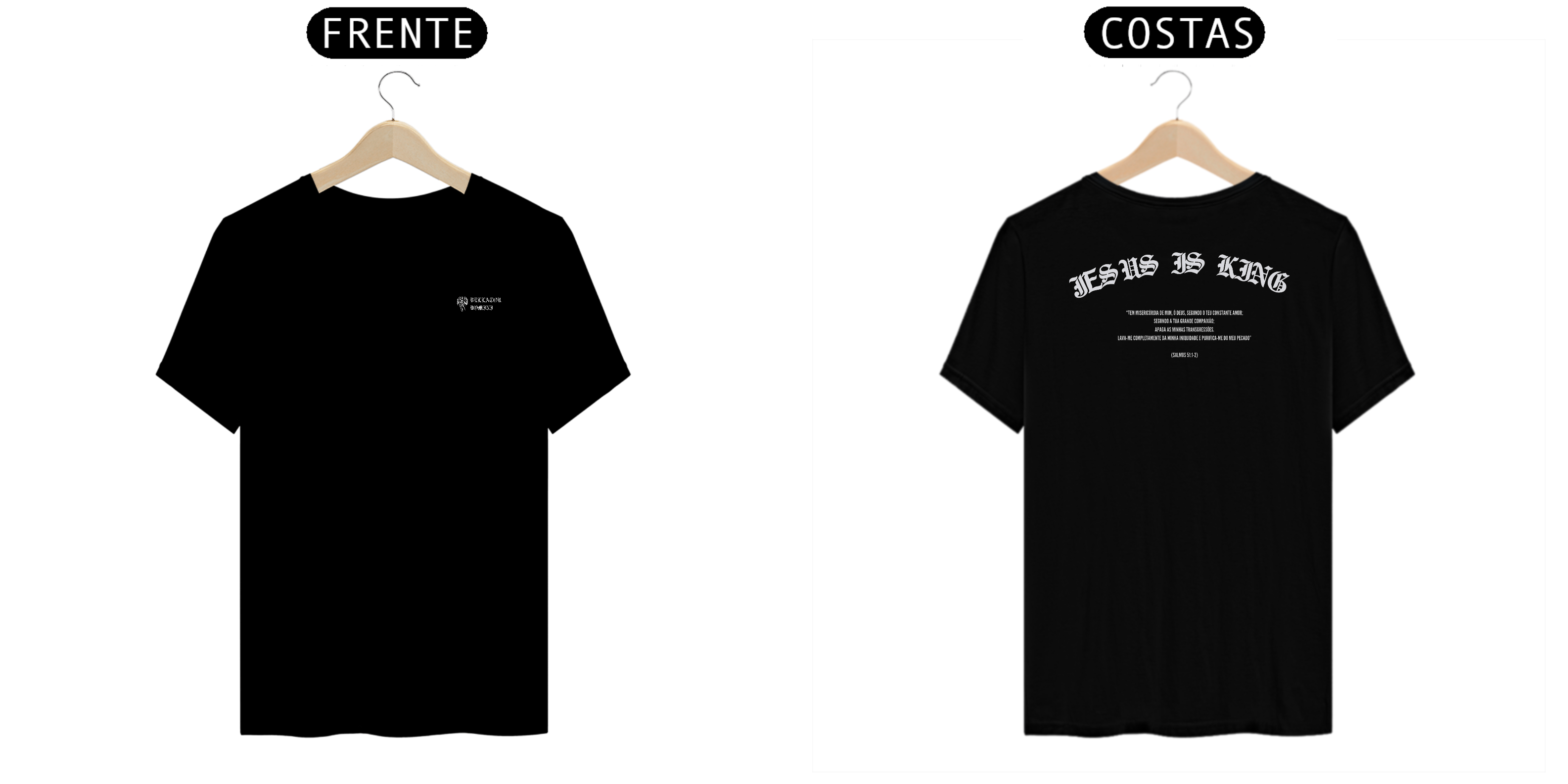 Camiseta - Salmos 51:1-2