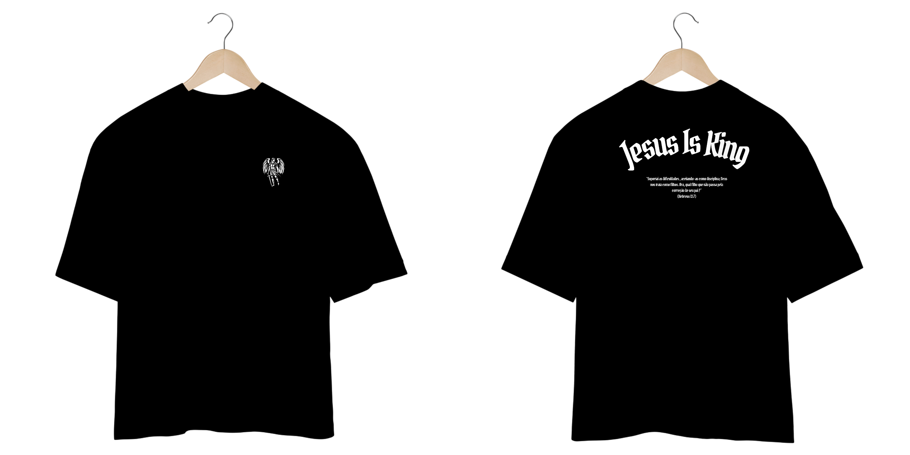 Hebreus 12:7 - Oversize 