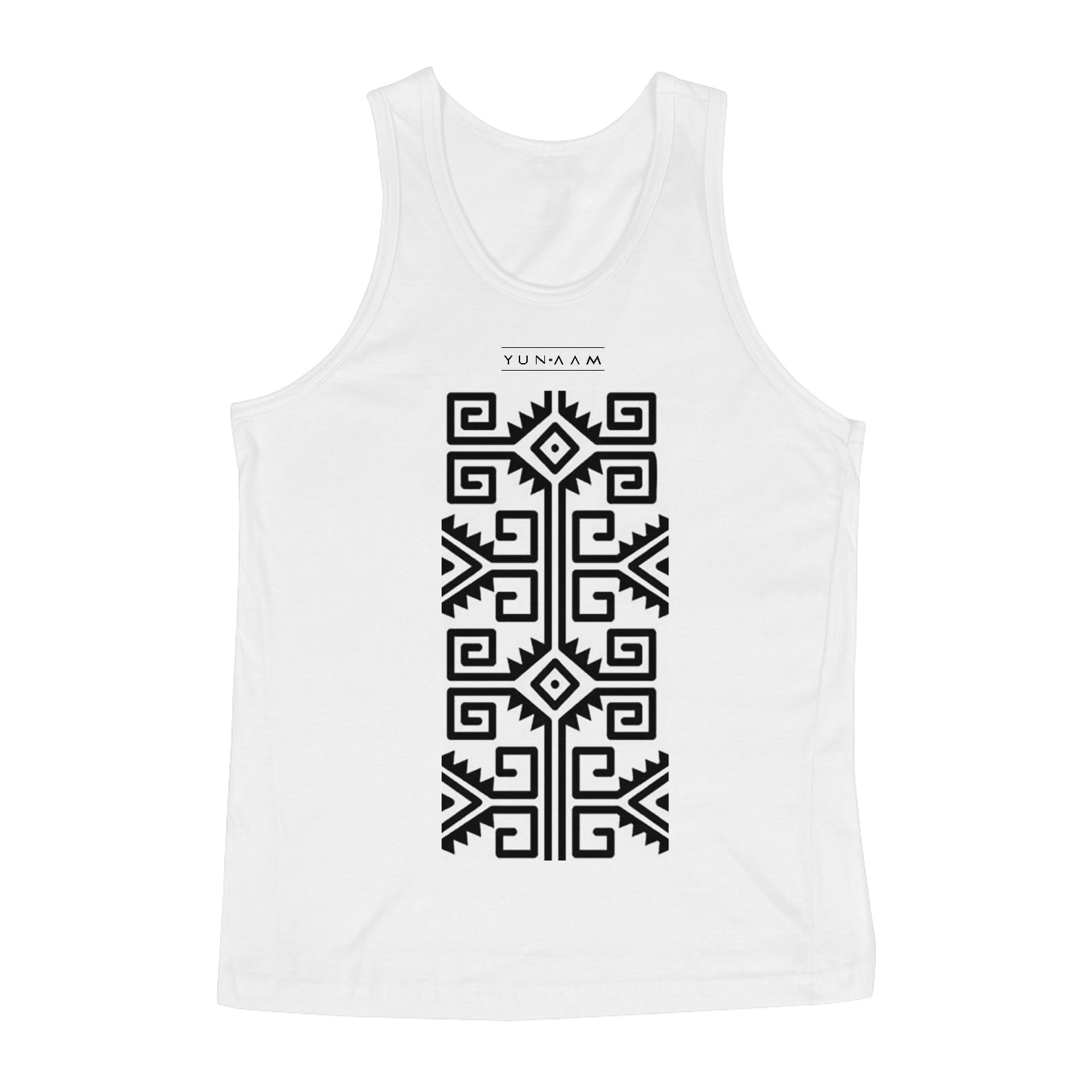 REGATA MASCULINA GEOMETRIA SAGRADA INDÍGENA