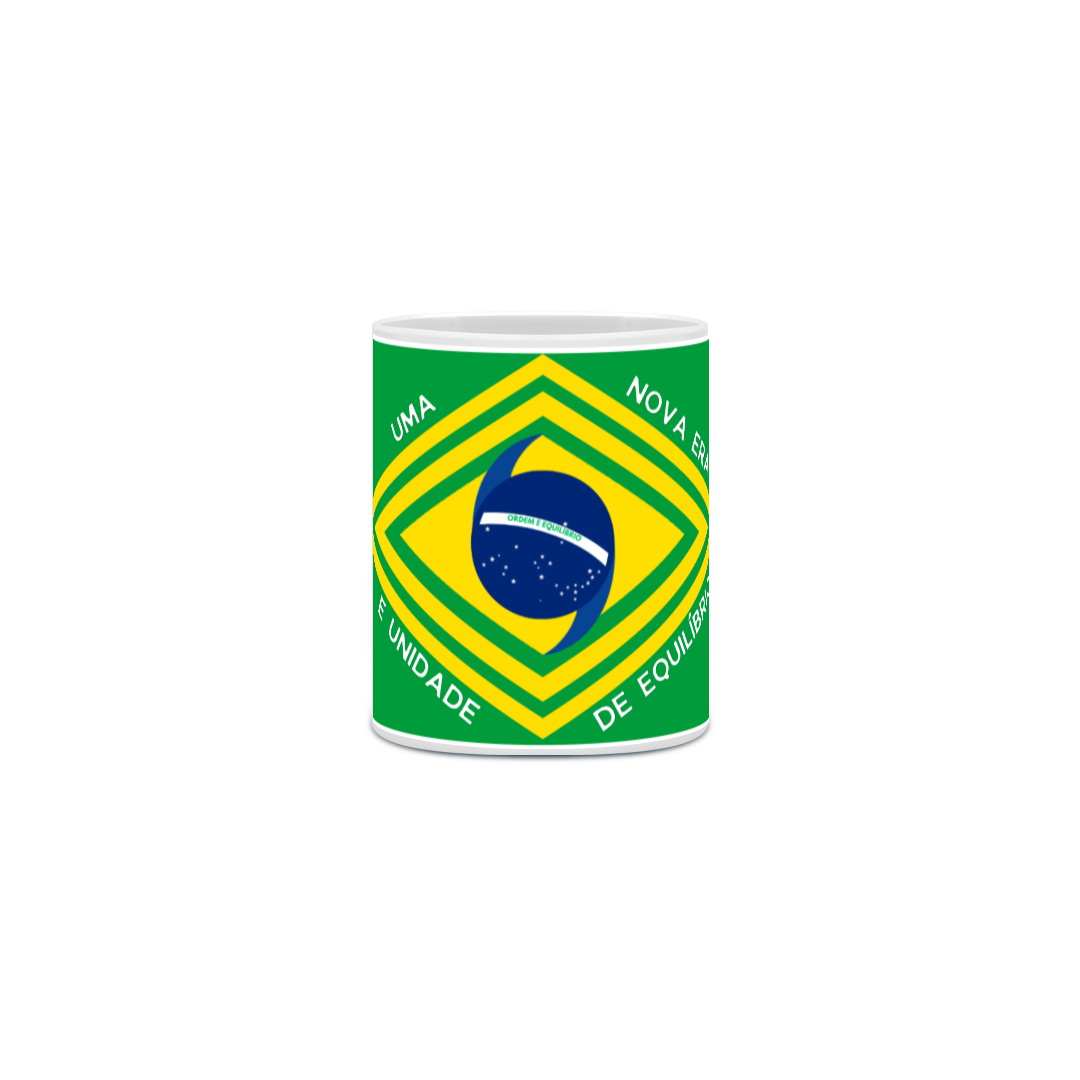 CANECA ORDEM É EQUILÍBRIO NOVA ERA 