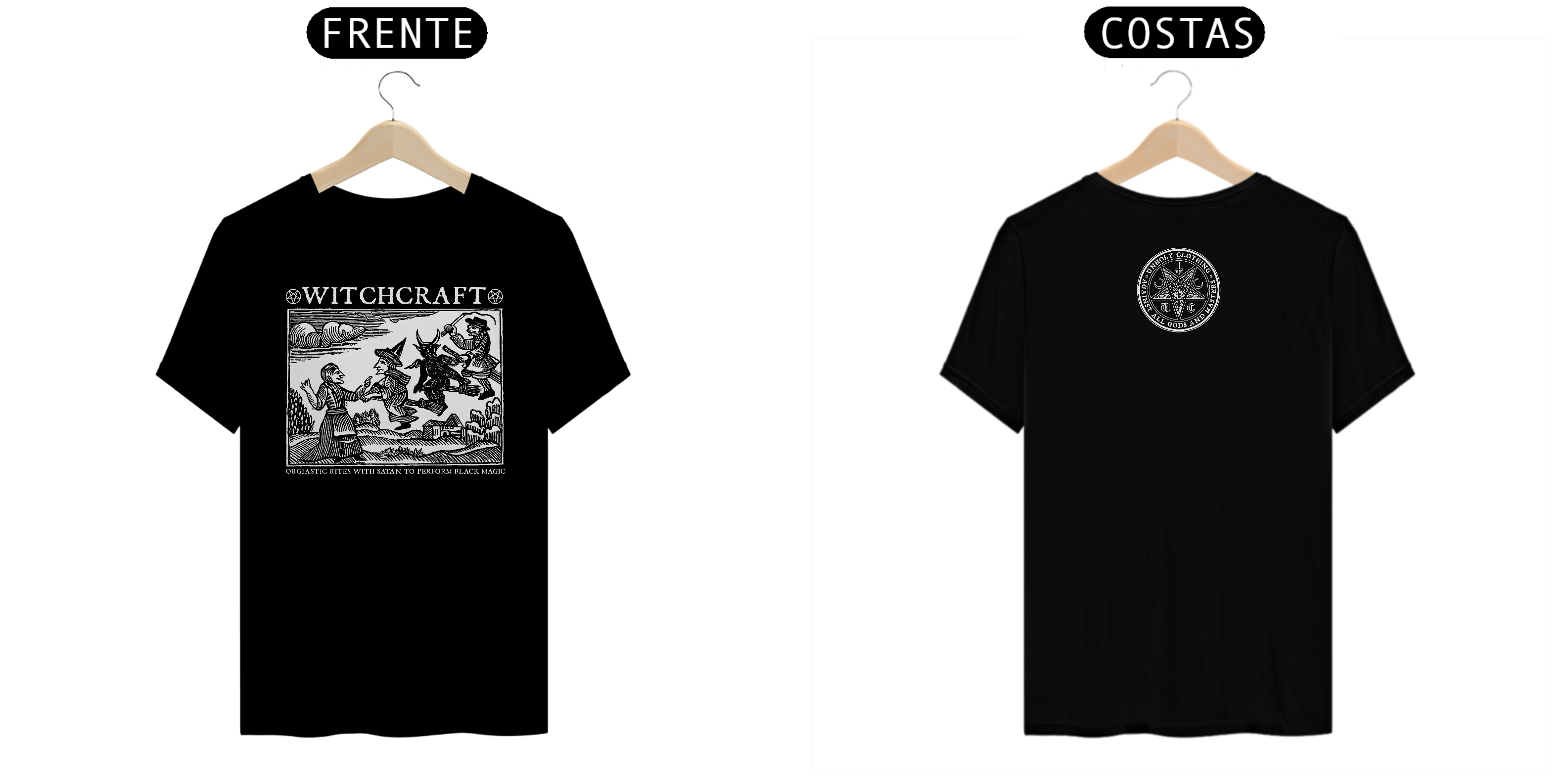 Camiseta Manga Curta WITCHCRAFT