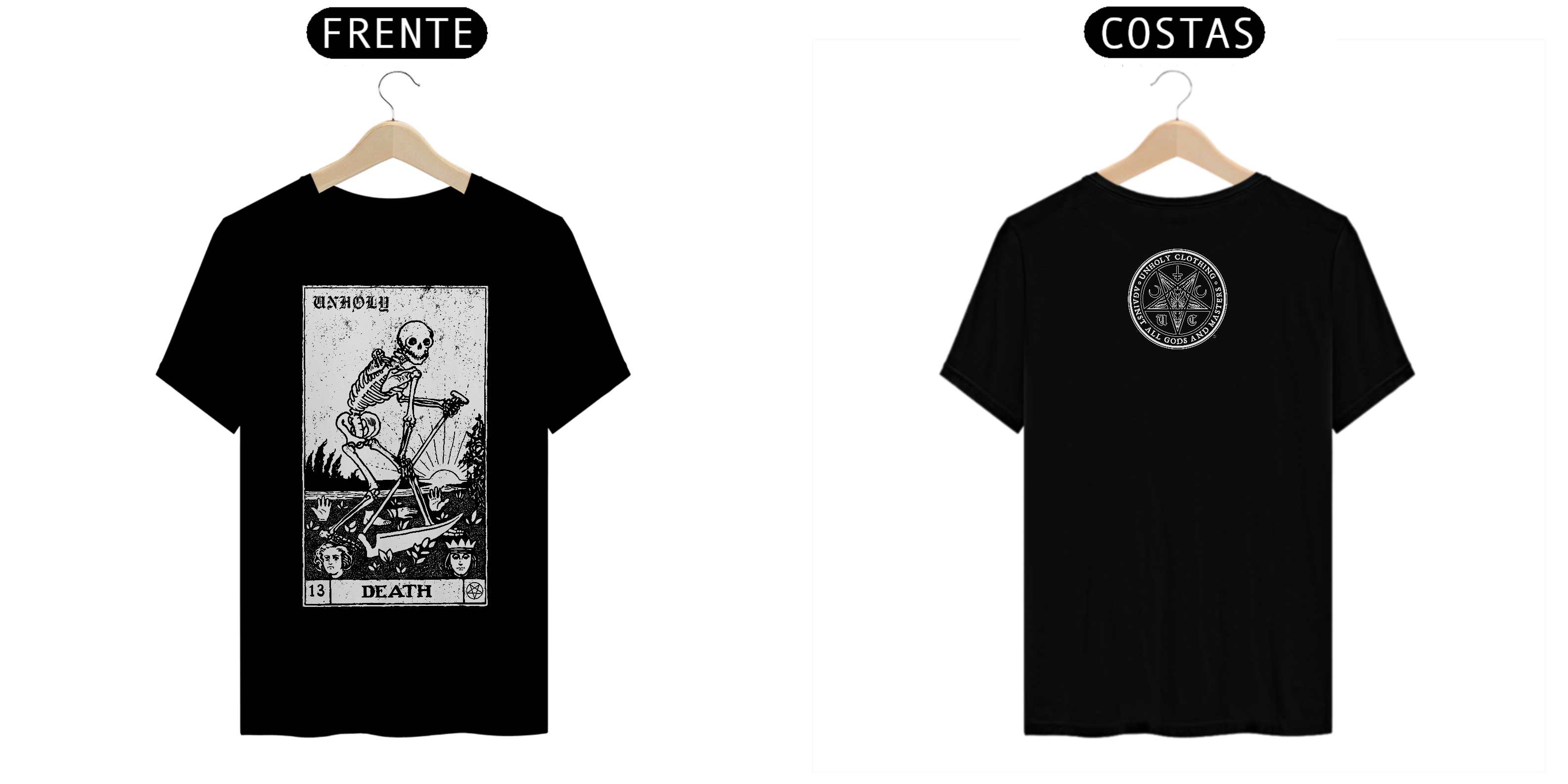 Camiseta Manga Curta DEATH (black)