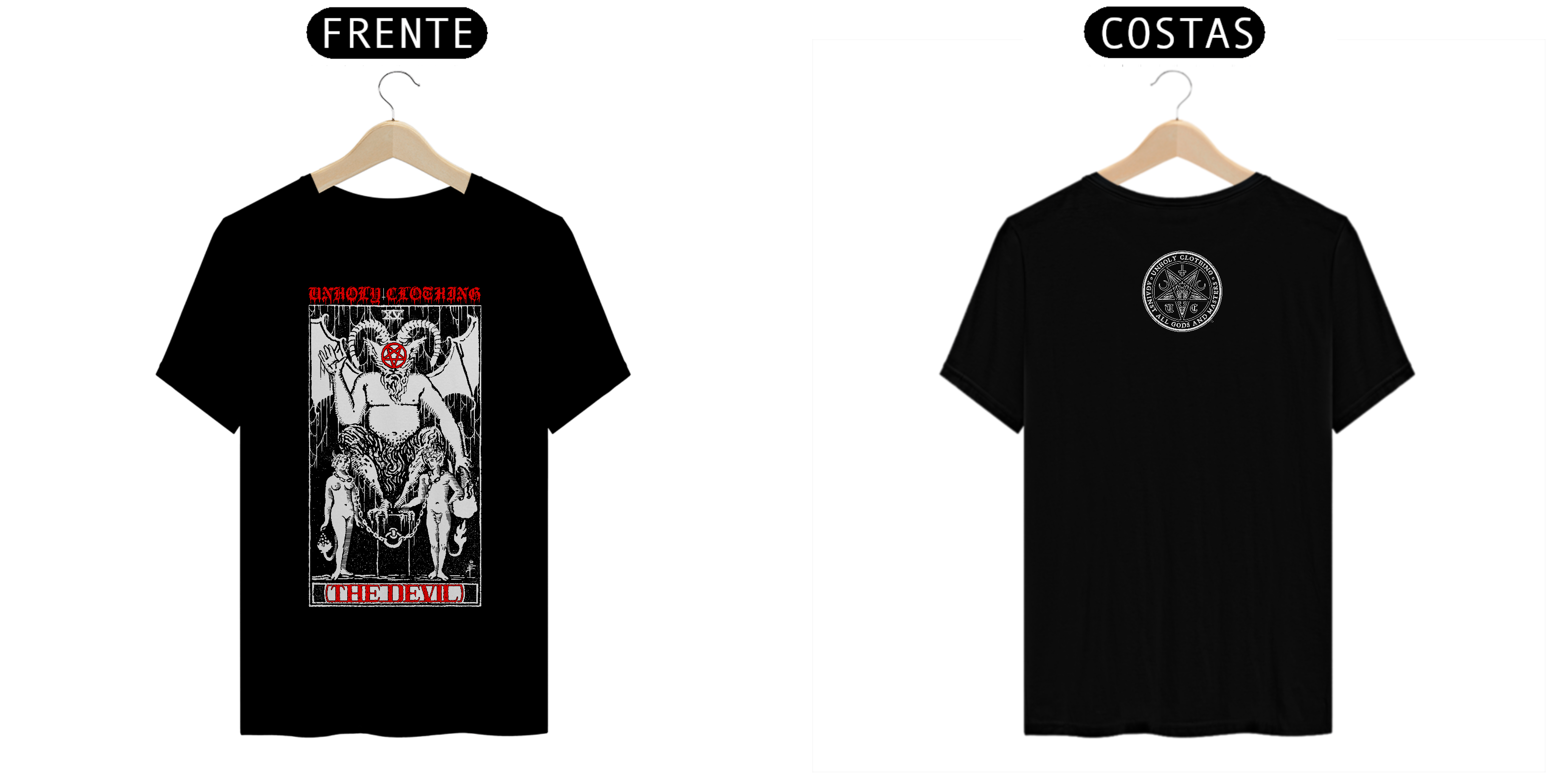 Camiseta Manga Curta THE DEVIL