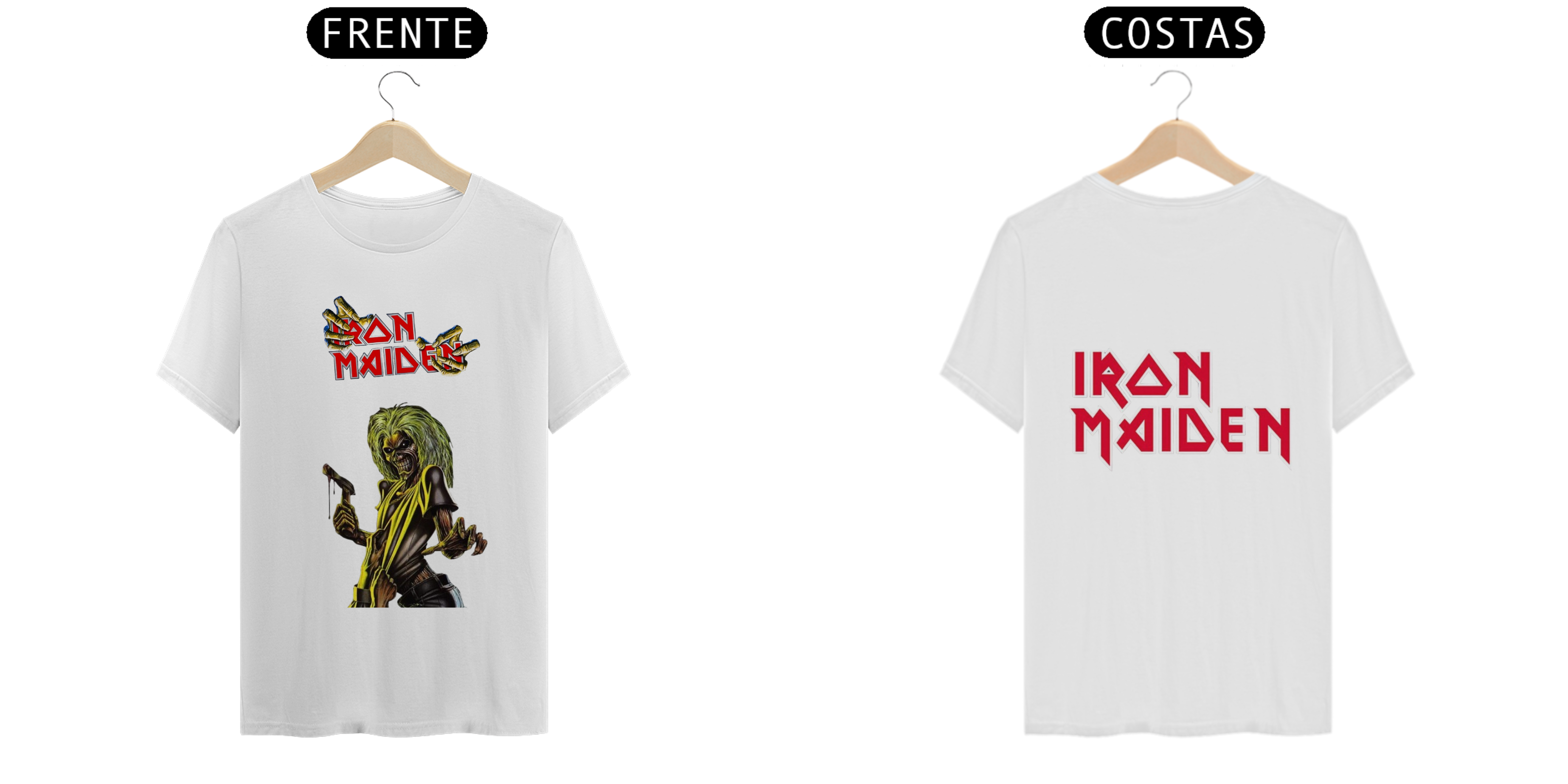 Camisa Iron Maiden tipo A