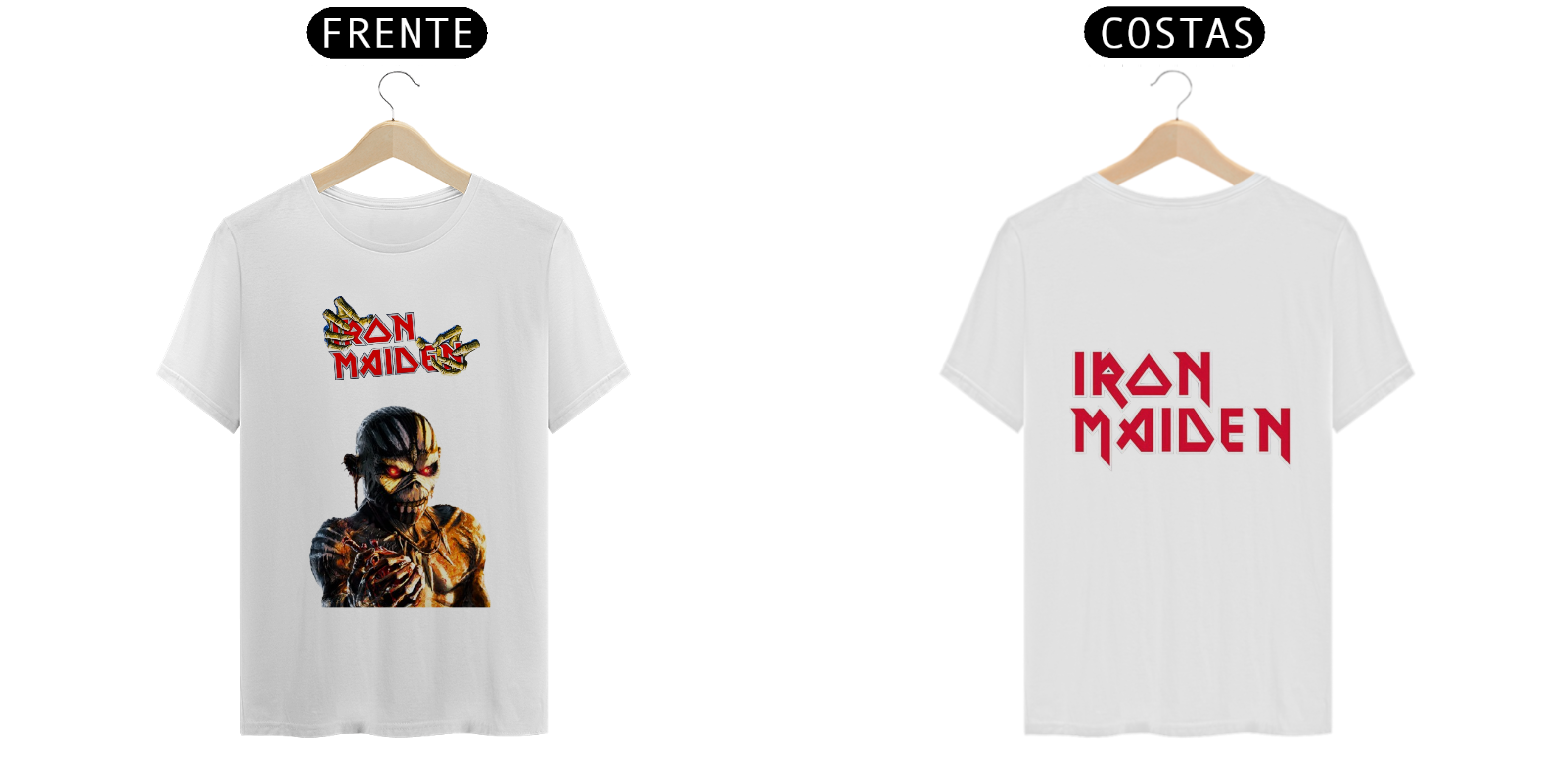 Camisa Iron Maiden tipo B