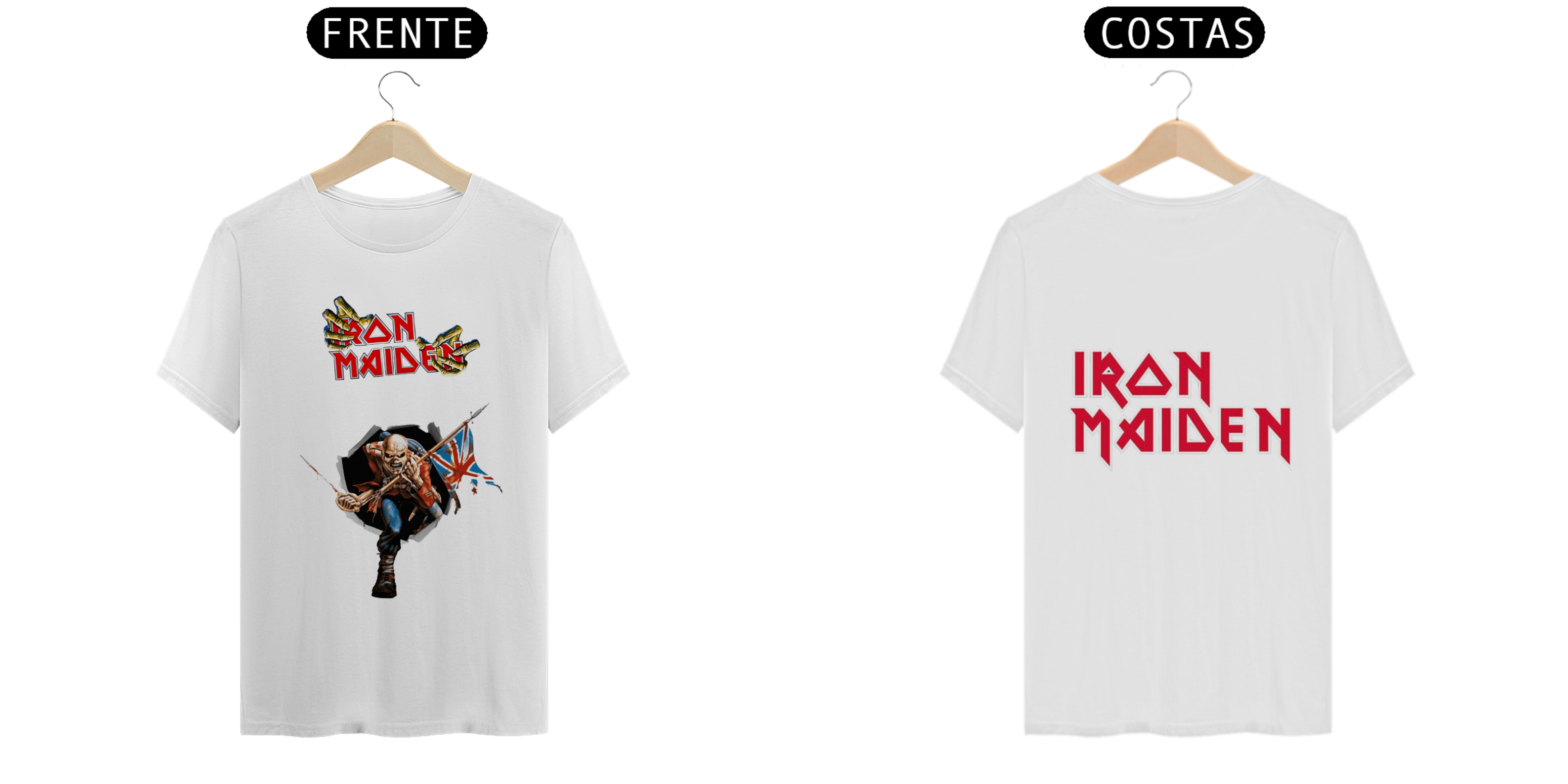 Camisa Iron Maiden tipo C