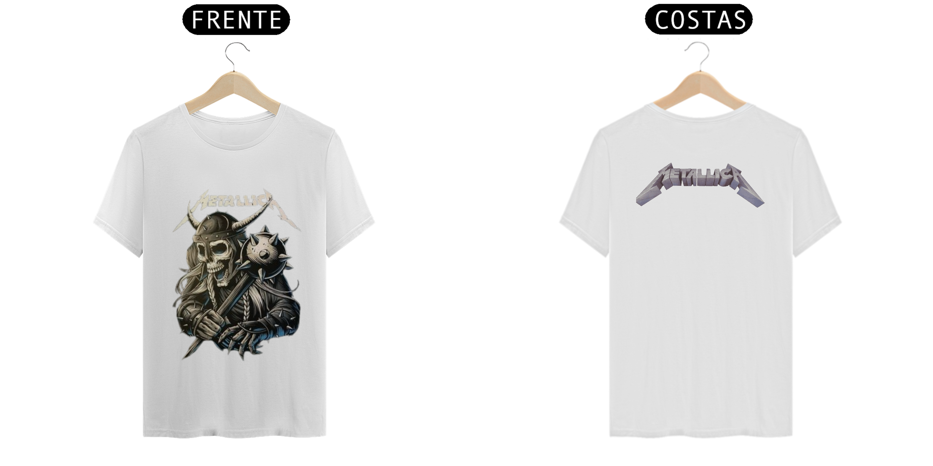 Camisa Metallica tipo A