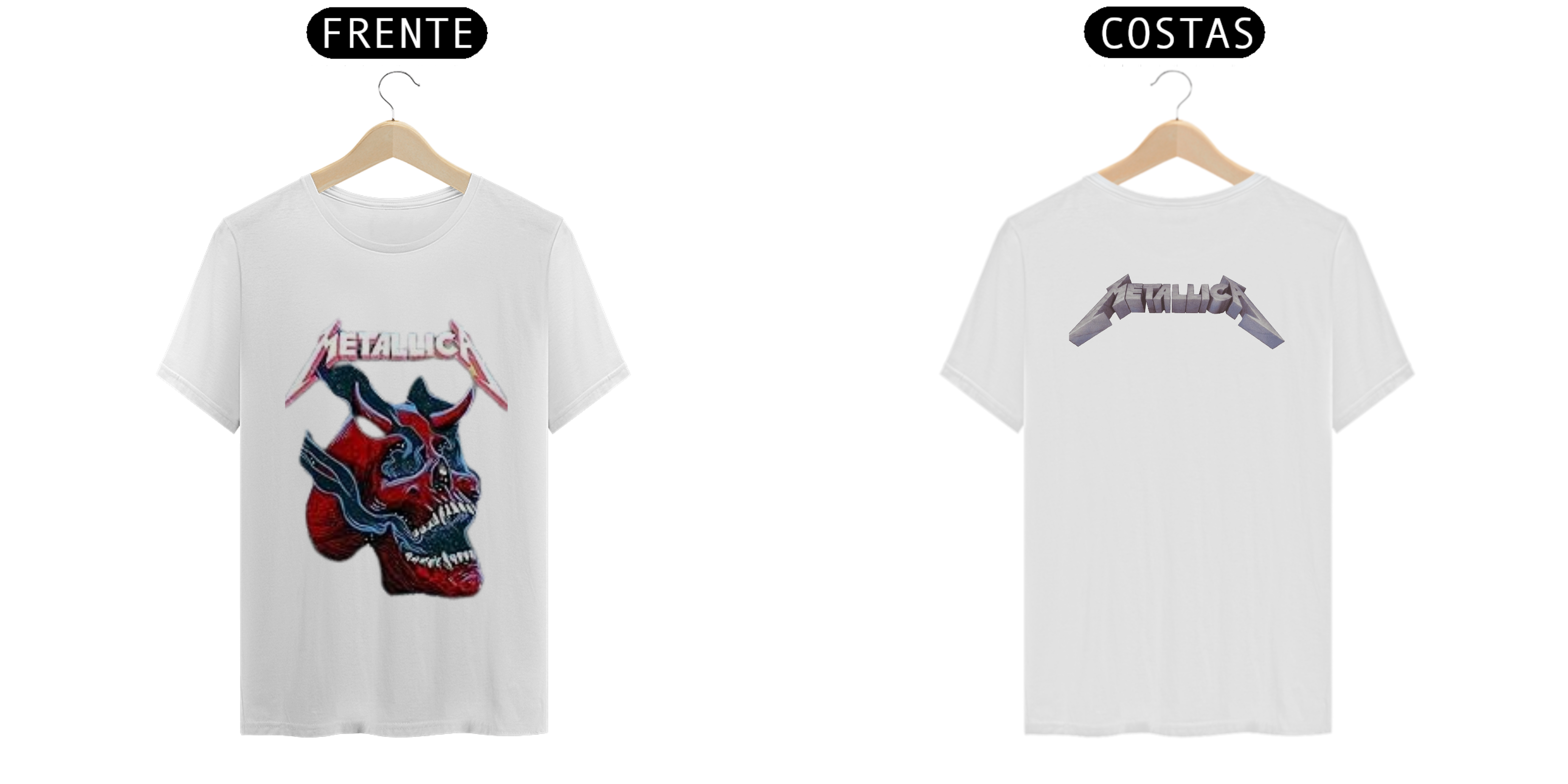 Camisa Metallica tipo B