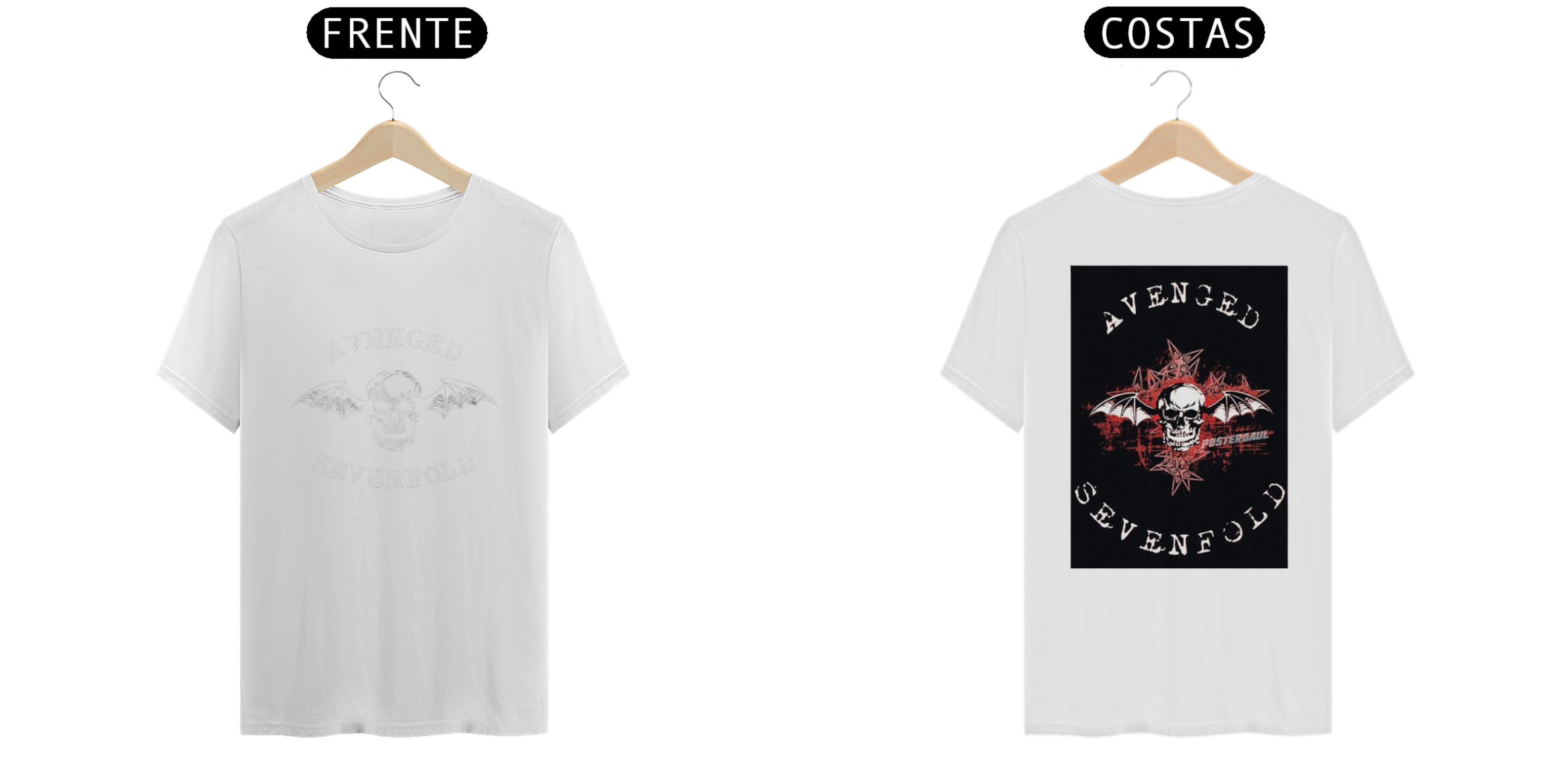 Camisa Avenged Sevenfold tipo A