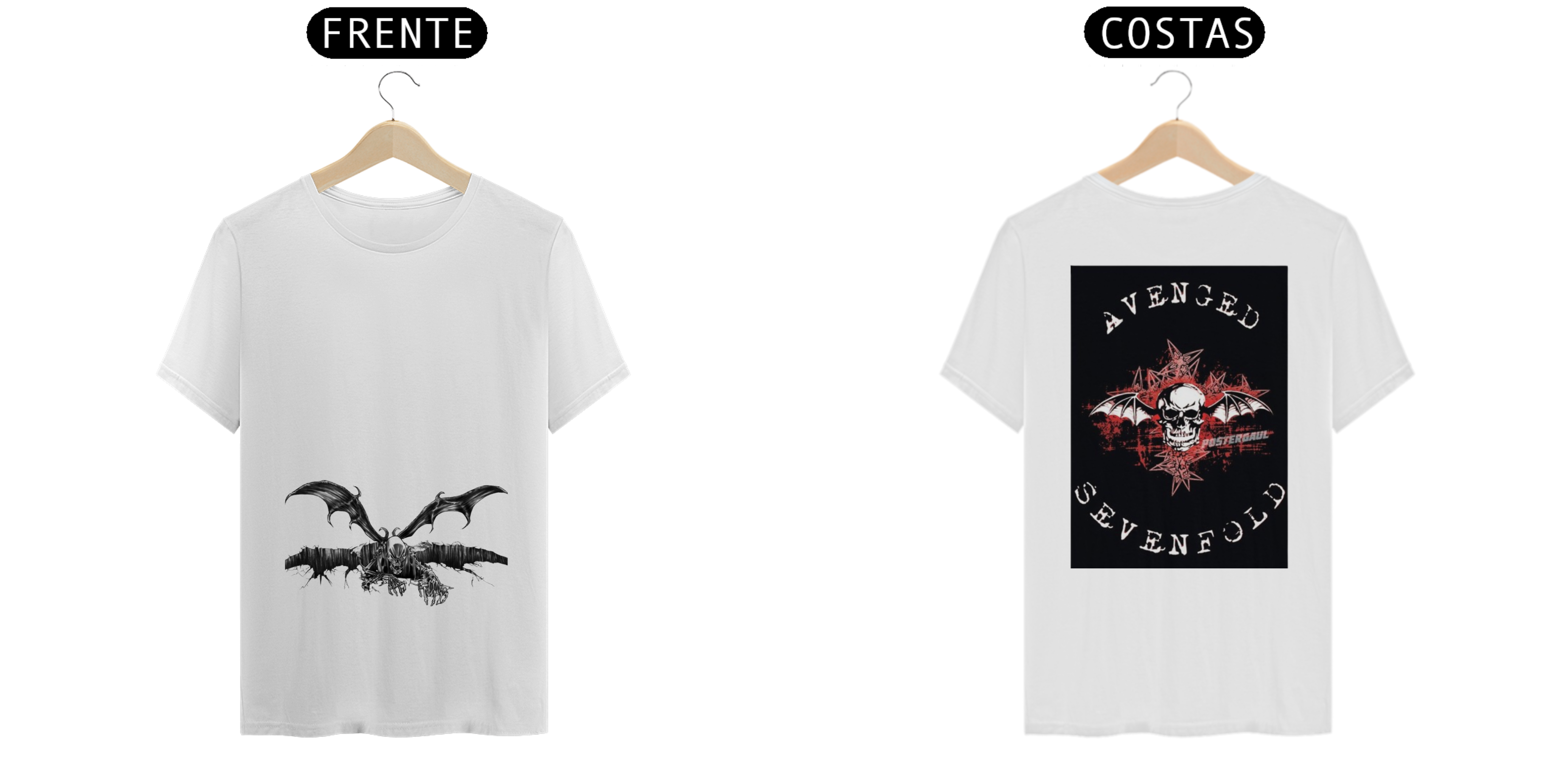 Camisa Avenged Sevenfold tipo B