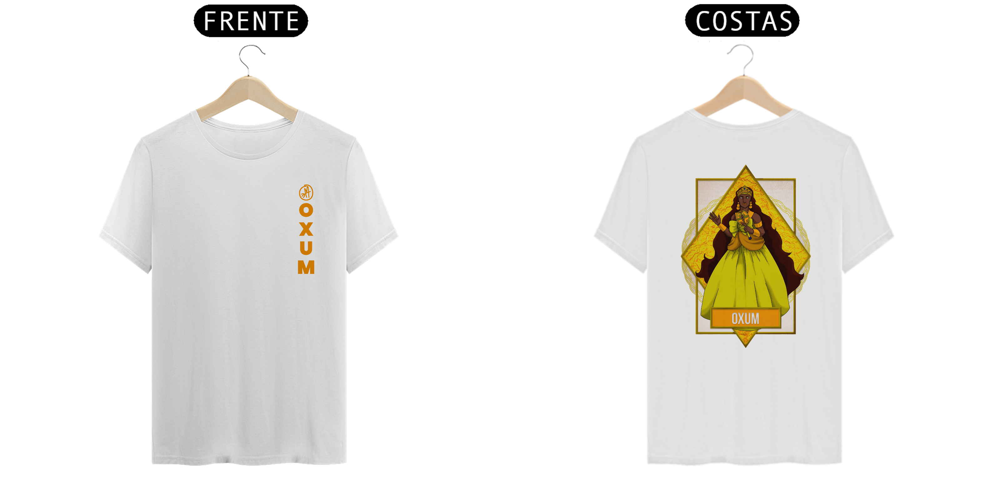 Camiseta - O R I X Á - Oxum