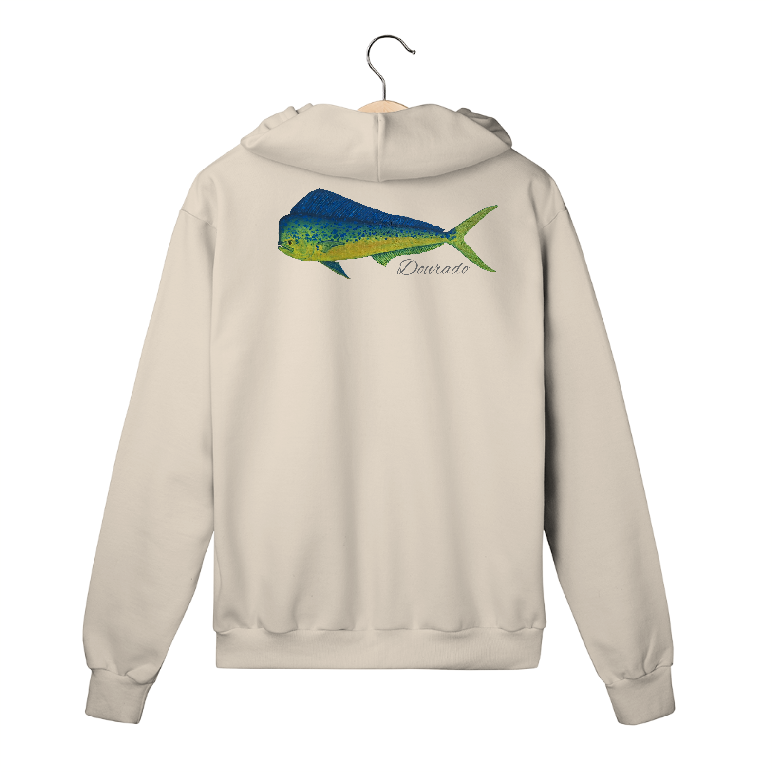 moletom ziper dourado