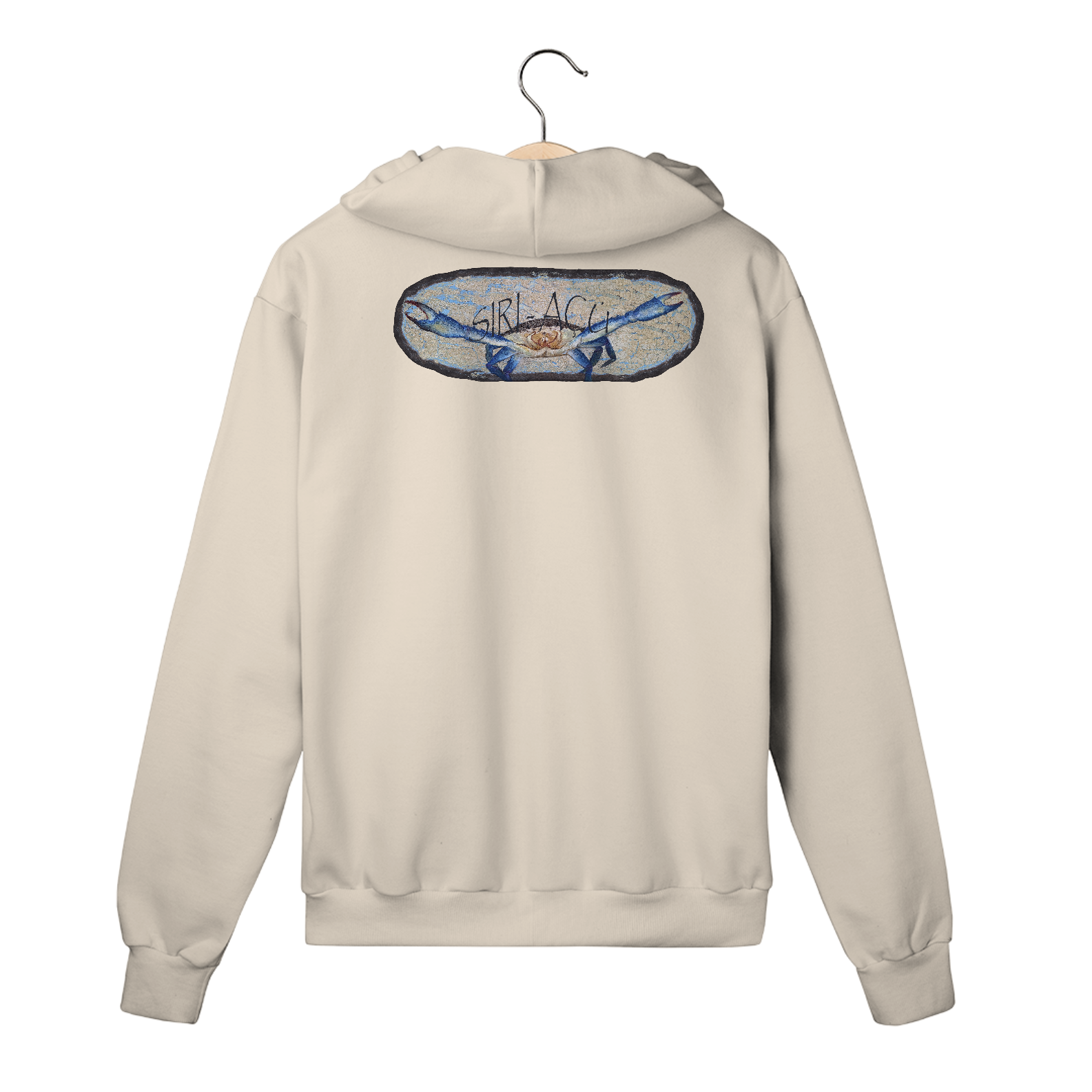 moletom ziper siri-açu