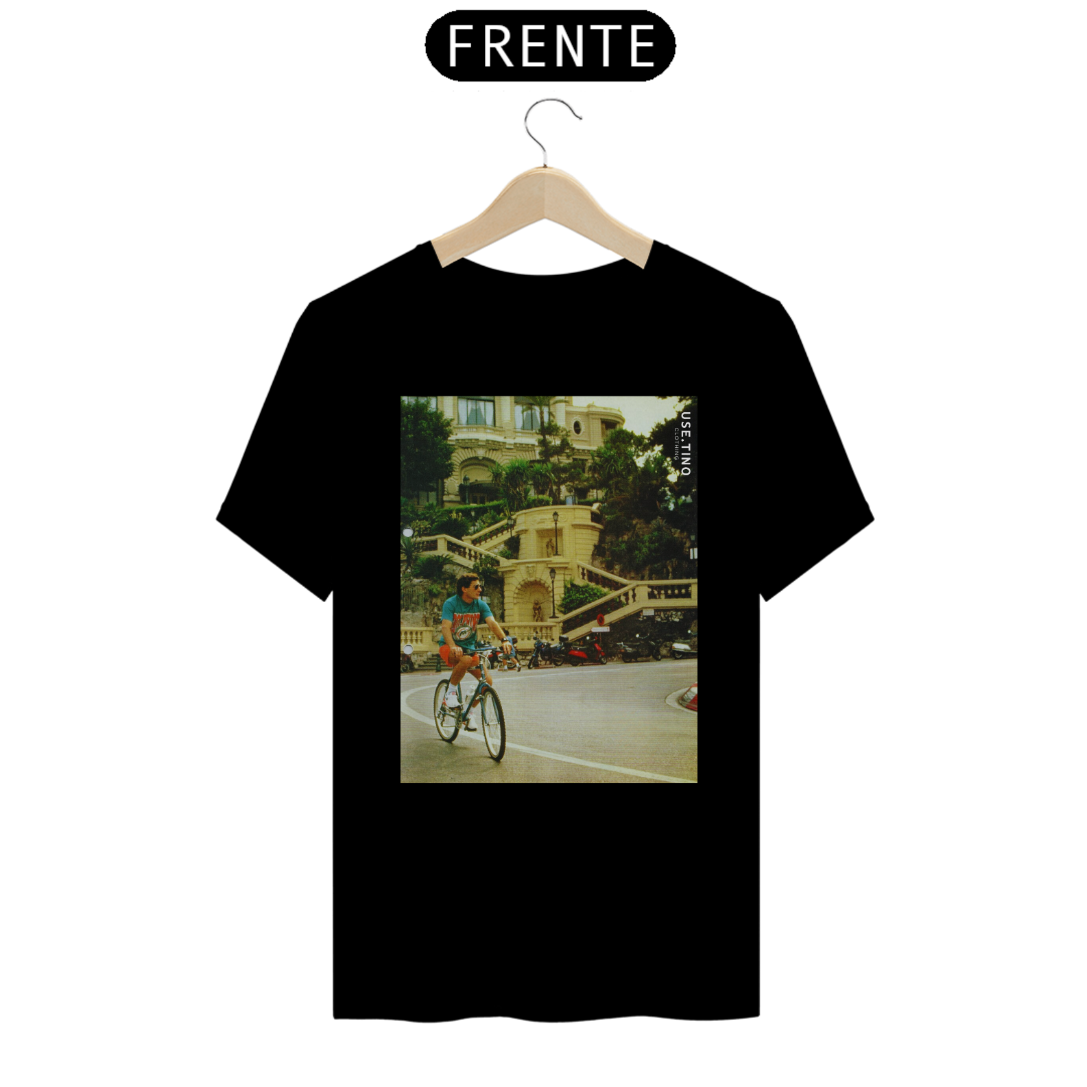 Ayrton Senna Mônaco - Camiseta Unissex