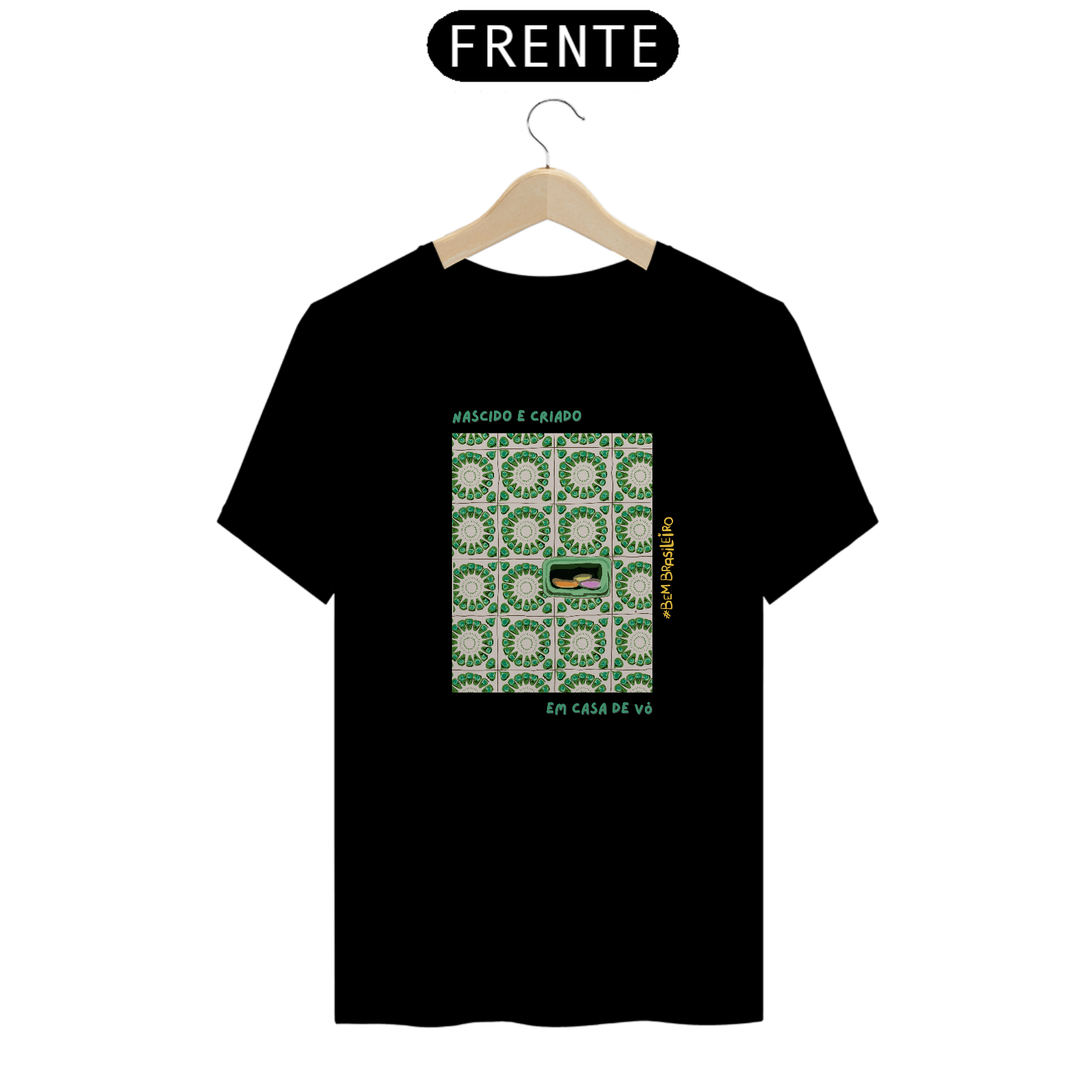 Nascido e Criado - Camiseta
