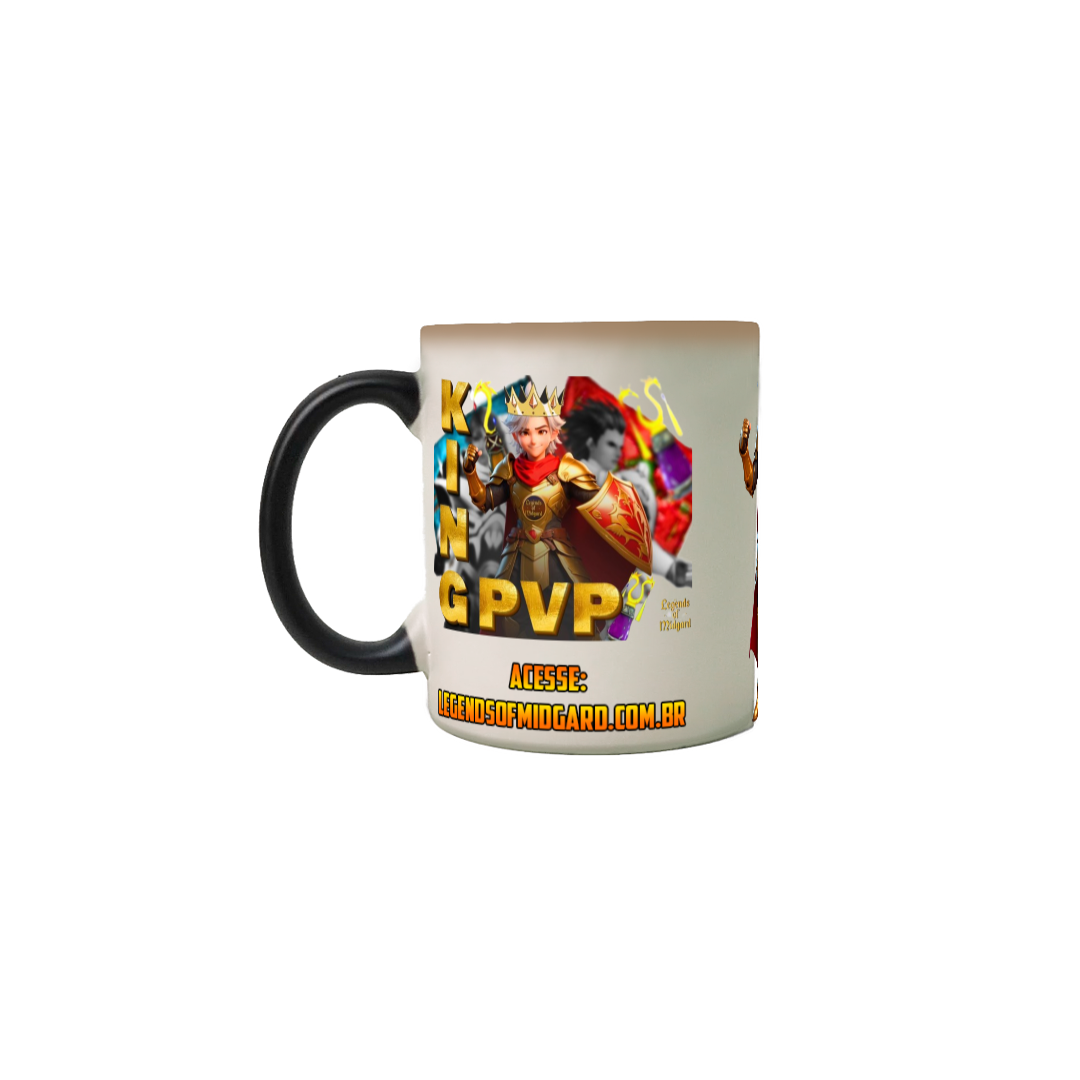 Caneca Mágica de Midgard: Revelação de Runas ao Toque do Calor!