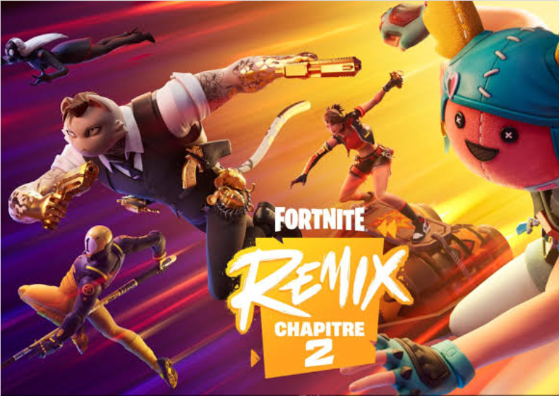 POSTER FORTNITE REMIX