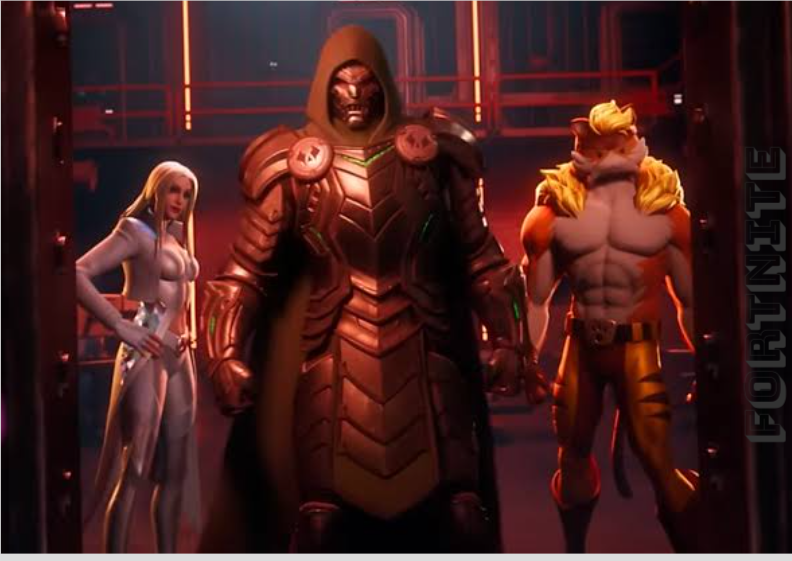 POSTER FORTNITE VILÃO 