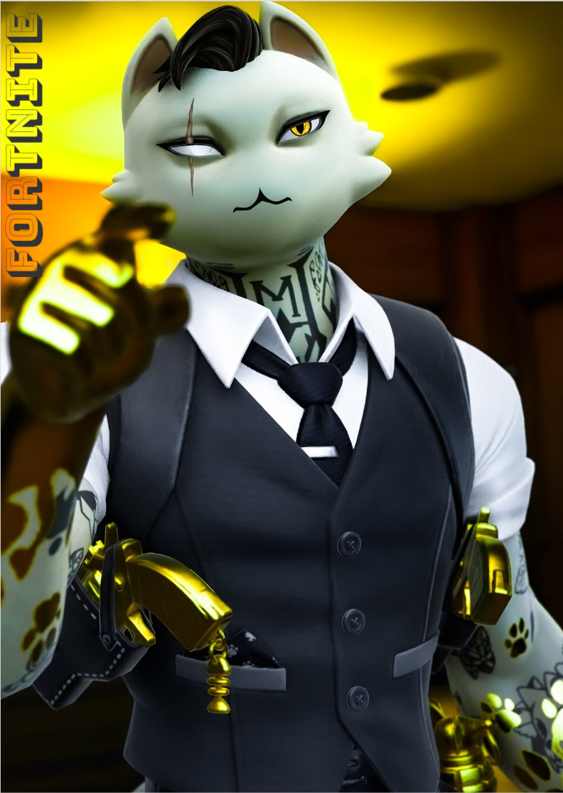 POSTER FORTNITE VILÃO 