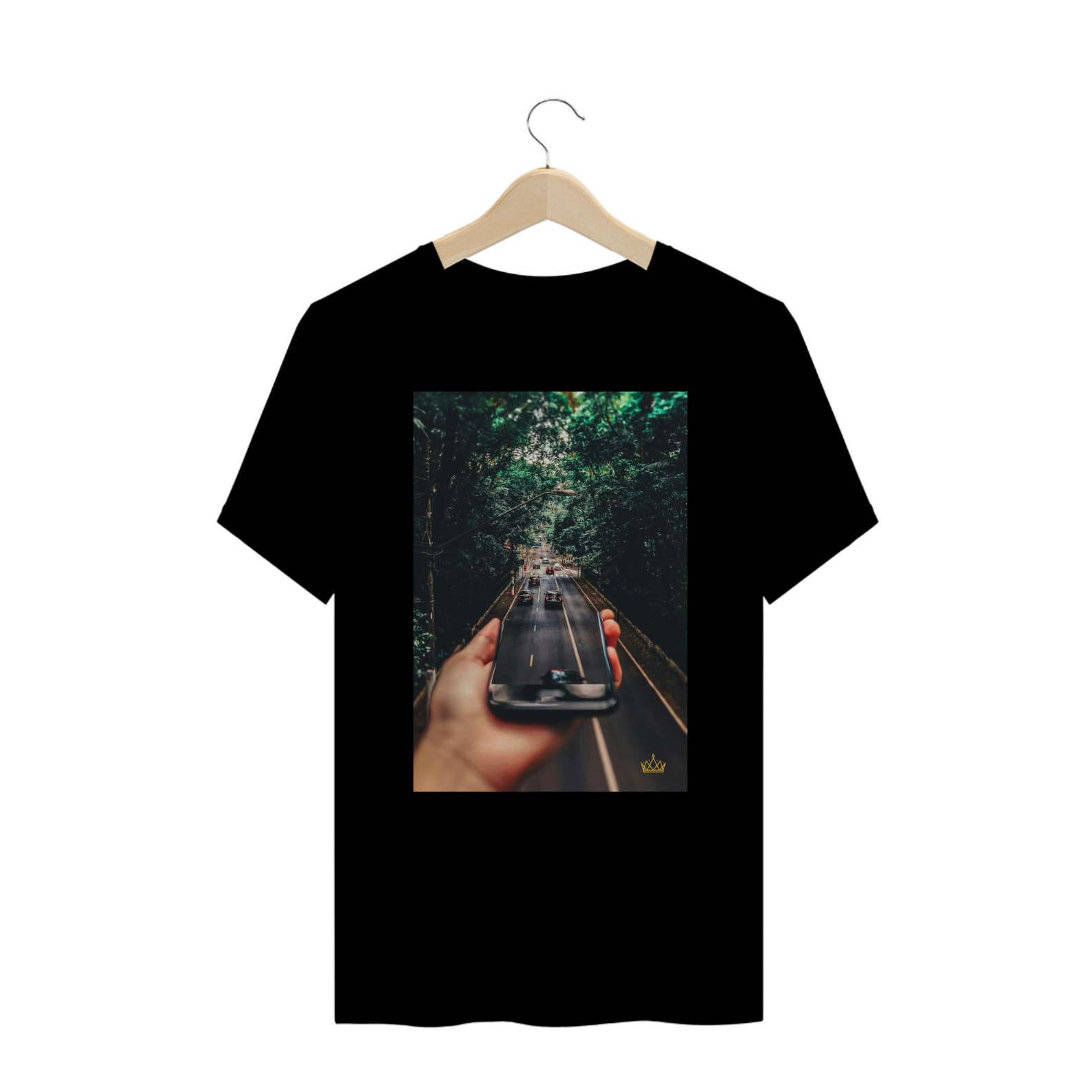 Na palma da mão Plus Size 