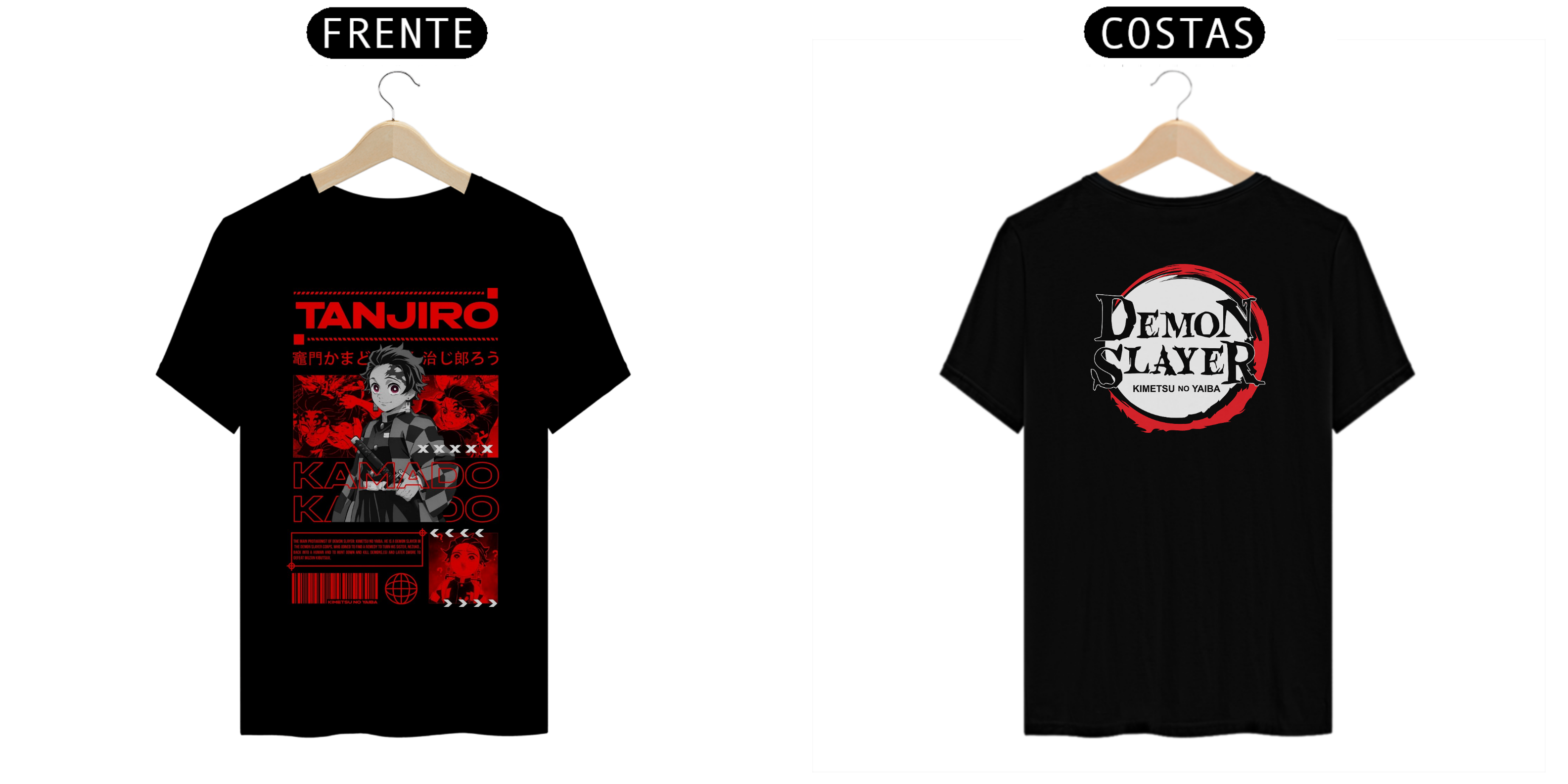 Camiseta do Tanjiro - Demon Slayer