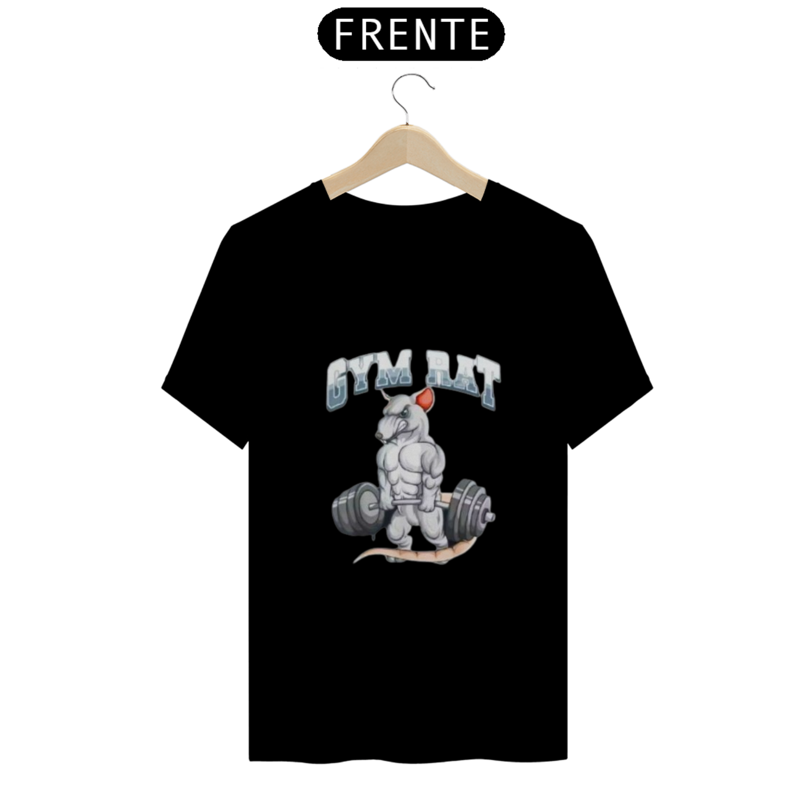 CAMISETA GYM RAT 