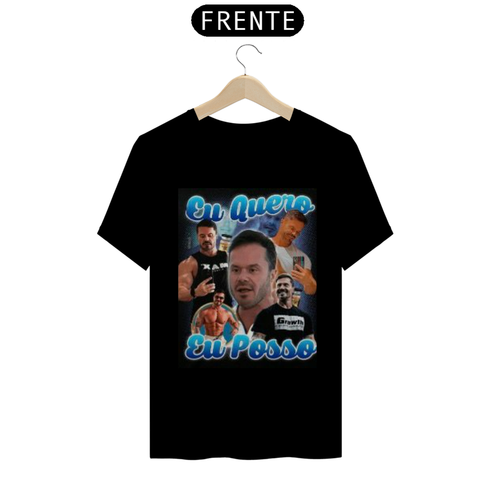 CAMISETA EU QUERO, EU POSSO