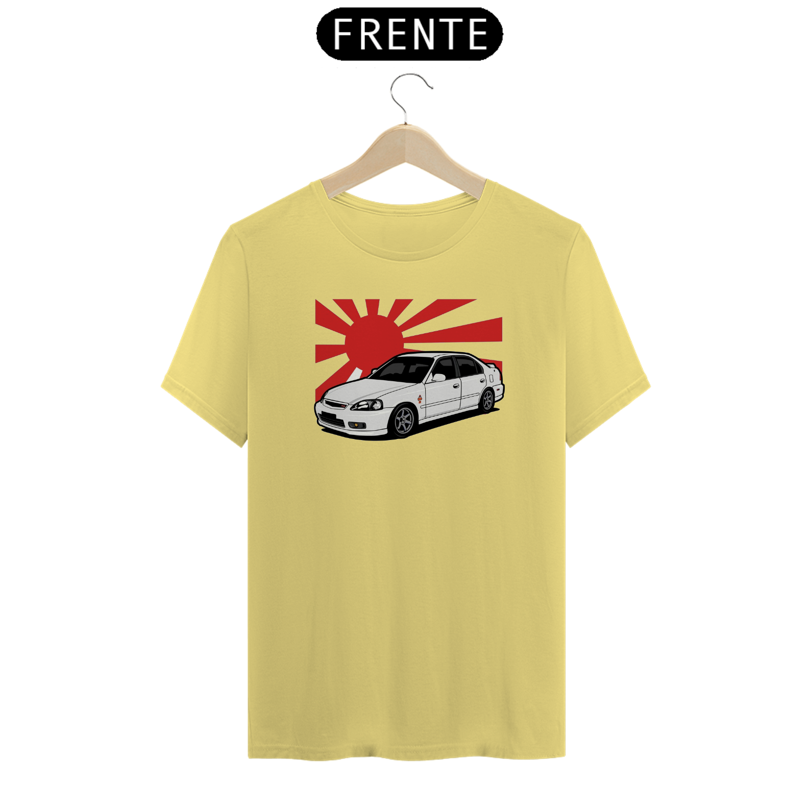 Camiseta Civic branco