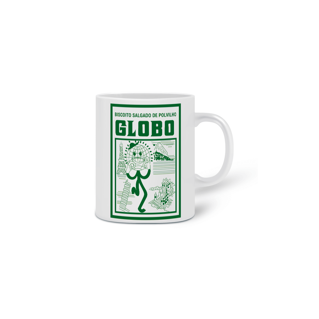 Caneca Biscoito Globo