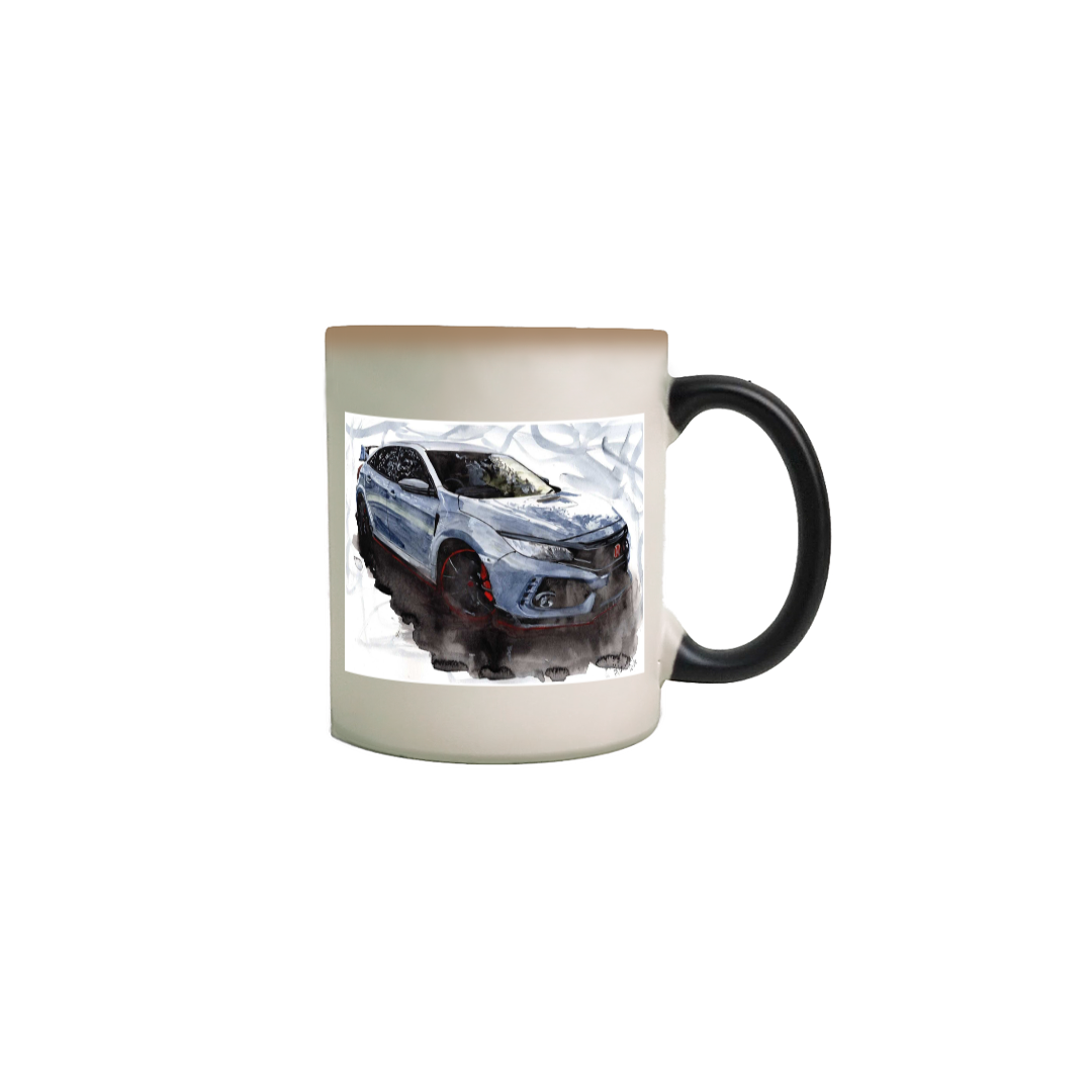 Caneca mágica Civic branco