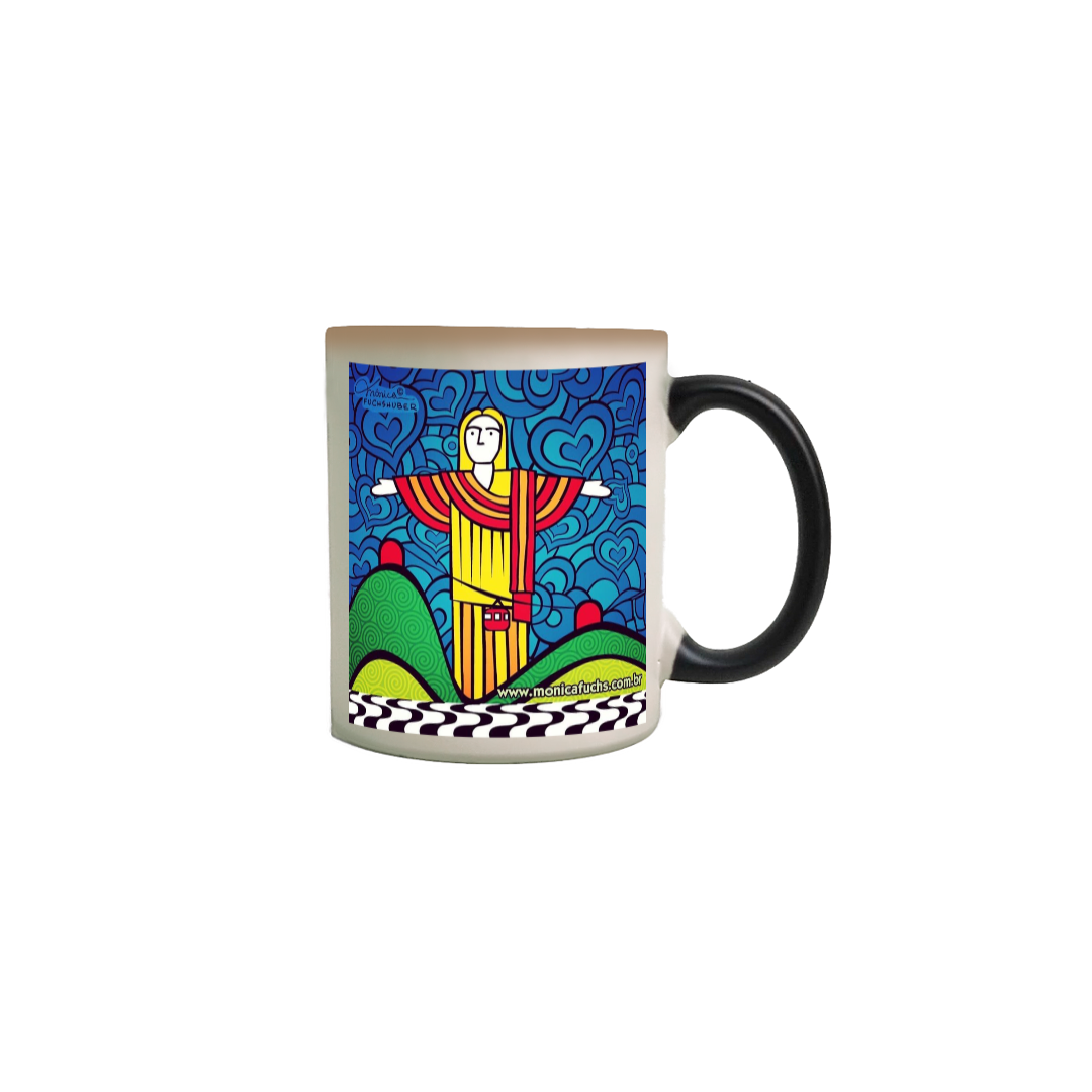 Caneca mágica Cristo Redentor